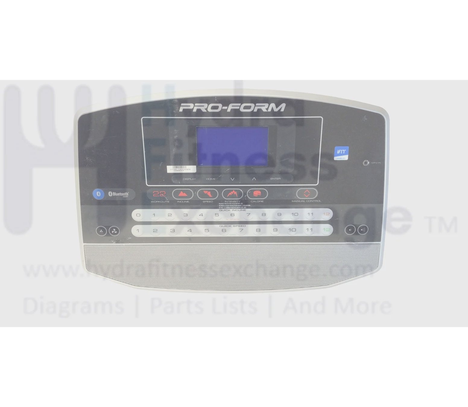 Proform Pro 1000 Treadmill Display Console Panel MFR-ETPF99015 & 375203
