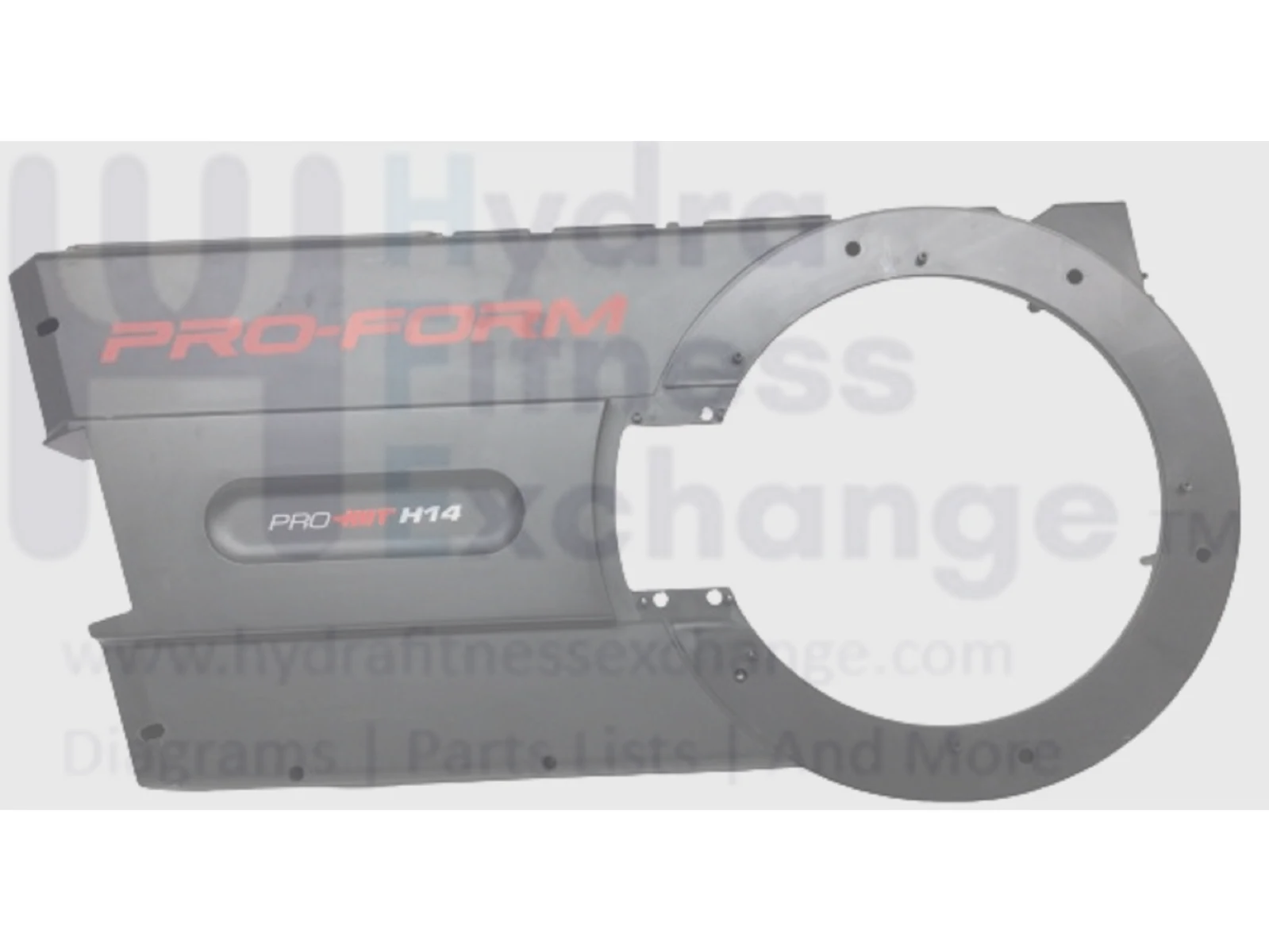 Used ProForm PRO HIIT H14 CARBON HIIT H7 Elliptical Right Shield 418128