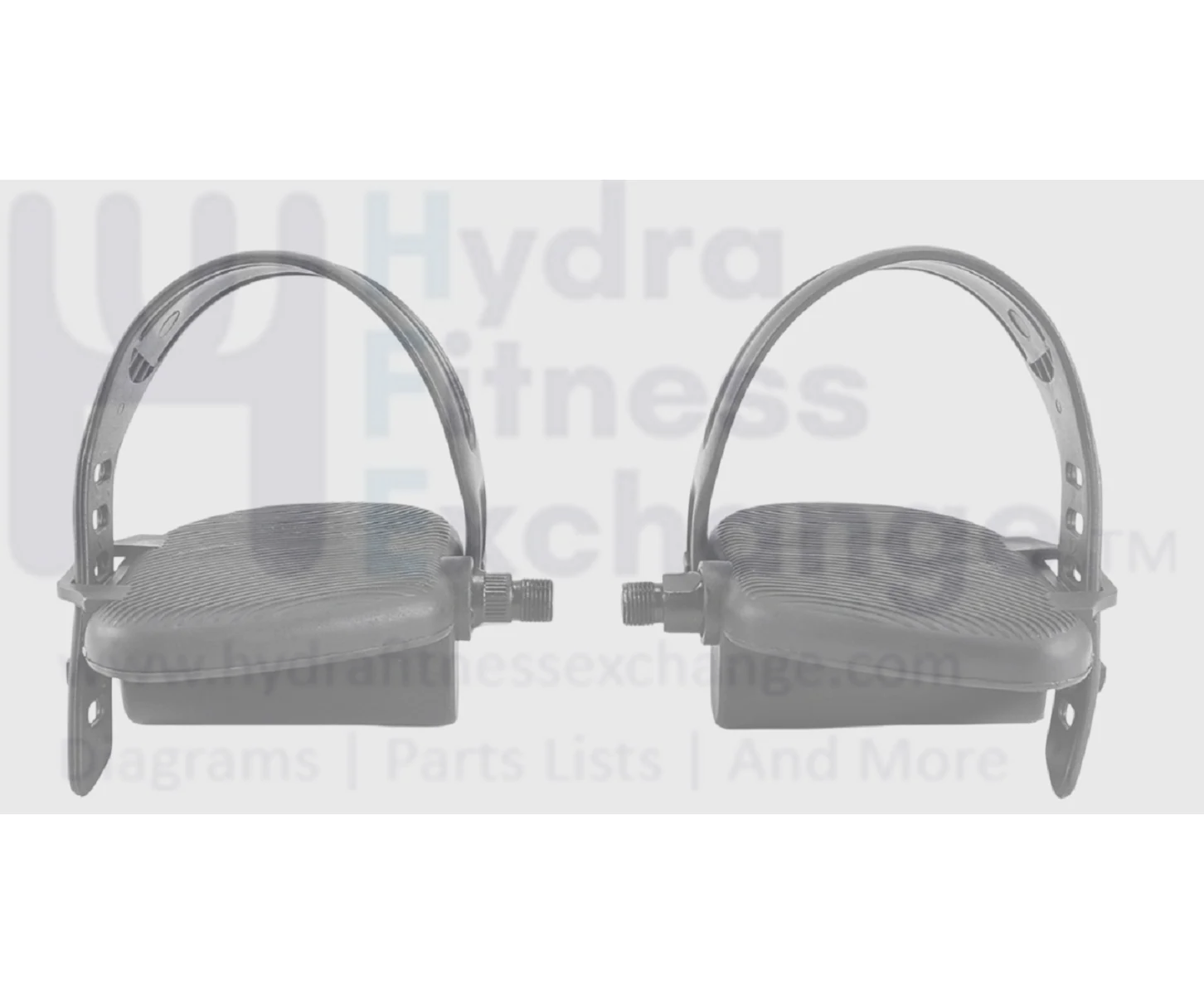 Proform Stationary Bike Left/Right Foot Pedal Pair Set w/Straps 355668 & 355667