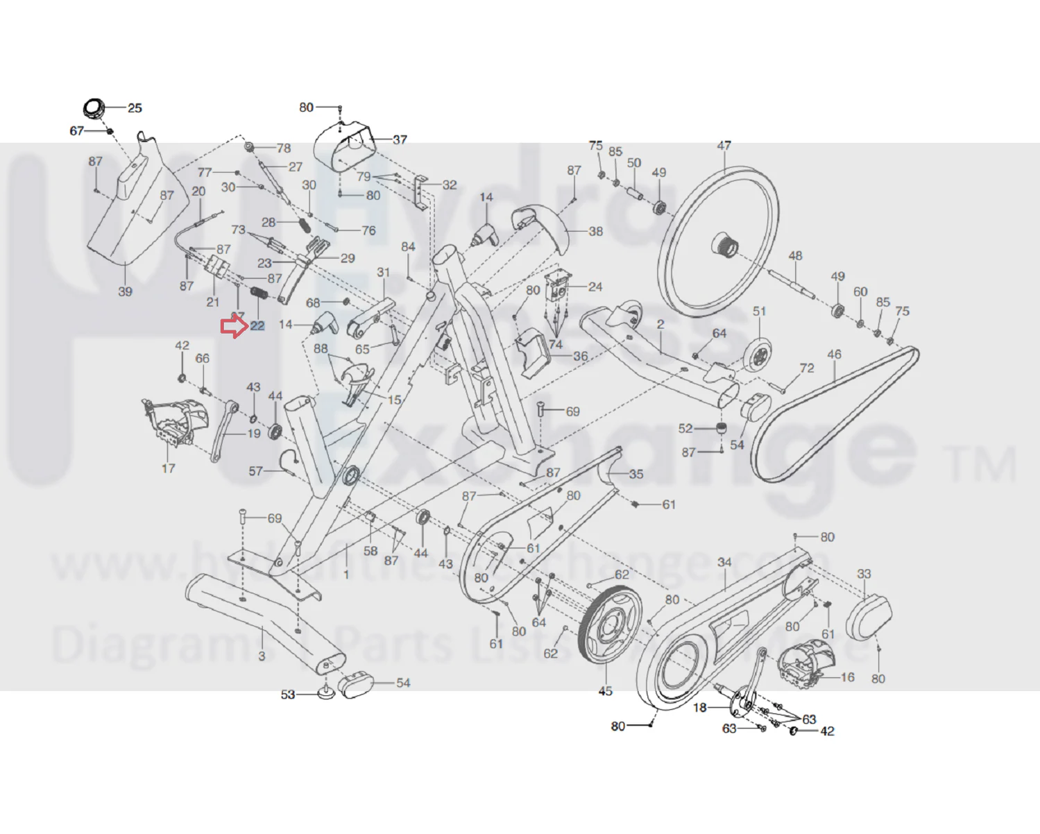 ProForm Stationary Bike Resistance Spring 398618 - Image 2