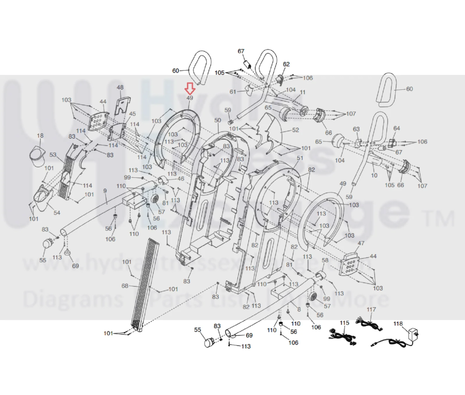 Proform Elliptical Disc Ring 375961 - Image 3
