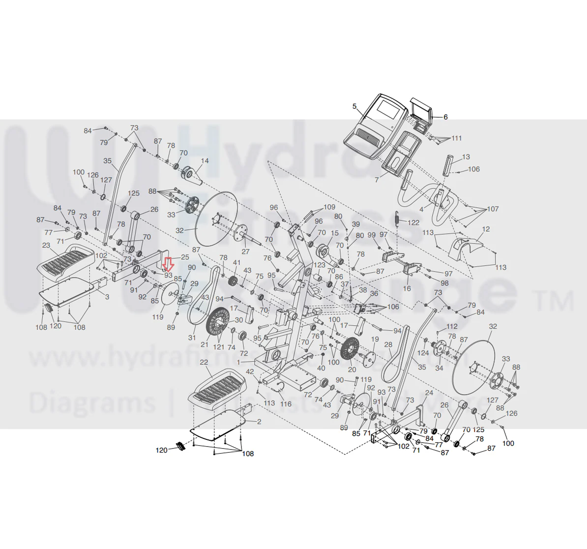 Proform Treadmill Stud 371429 - Image 3