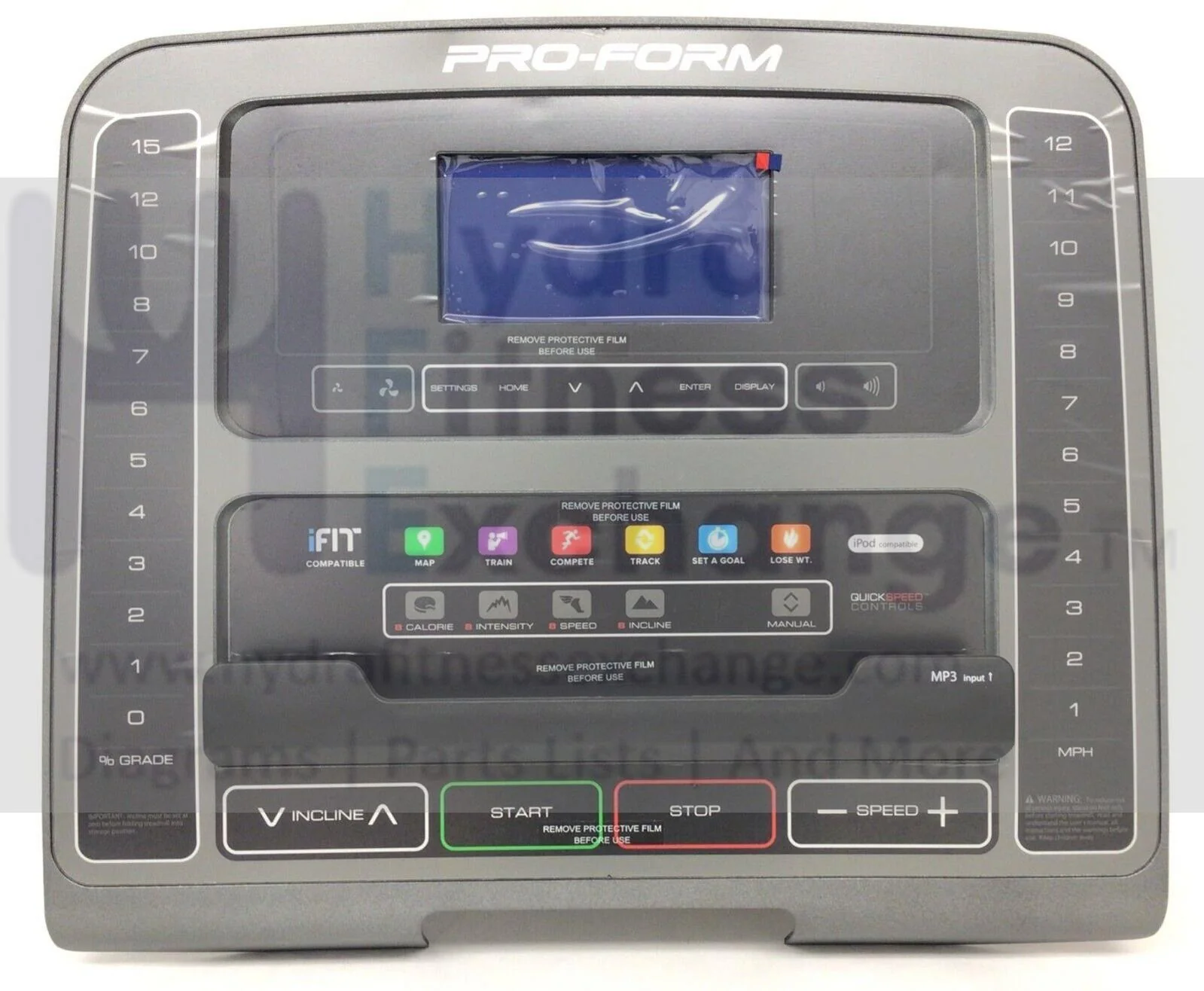 ProForm ZT10 Treadmill Display Console Assembly MFR-ETPF10113 & 353976