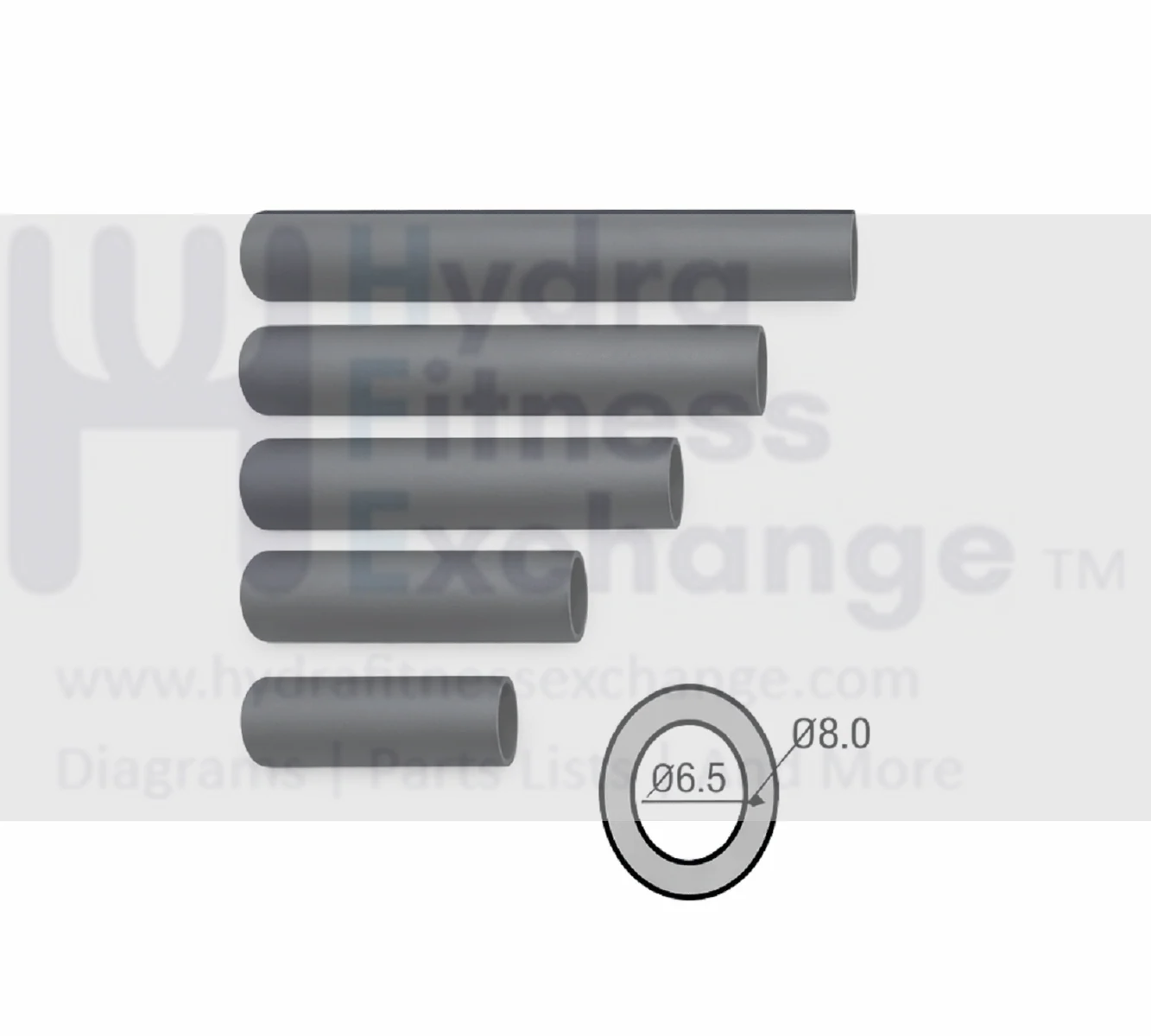 PVC Handle Grips Single Size Handlebar D25 - Image 3