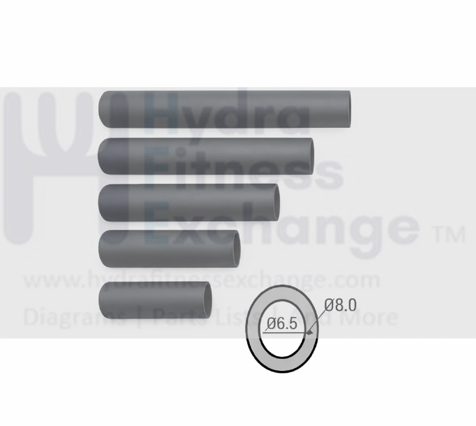 PVC Handle Grips Single Size Handlebar D25 - Image 5