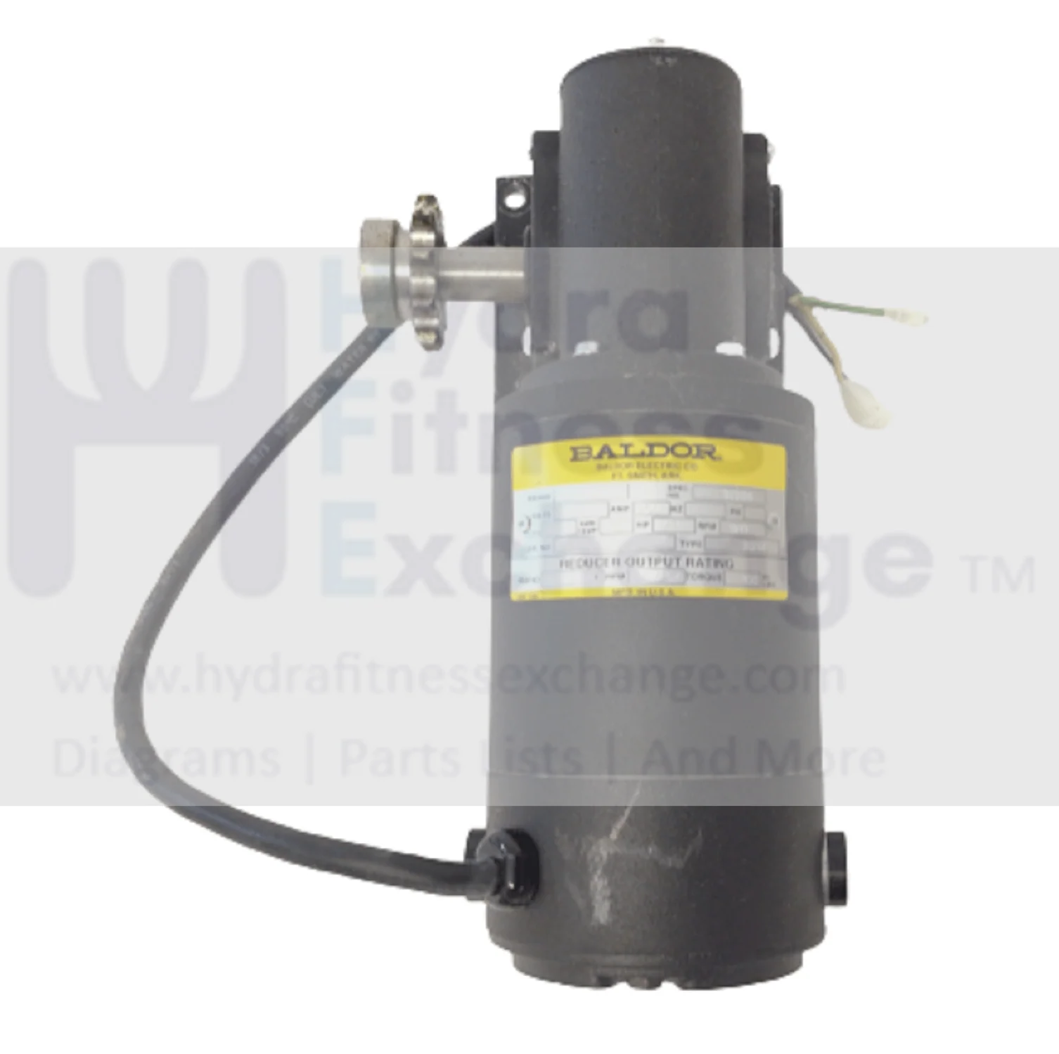 Quinton Medtrack CR60 by Nautilus Treadmill DC Drive Motor Baldor