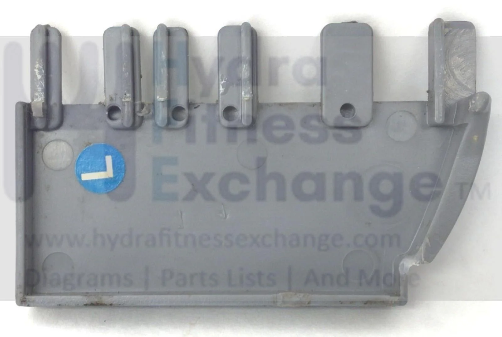 Red Zone T55i Treadmill Left Front Foot Rail End Cap - Image 2