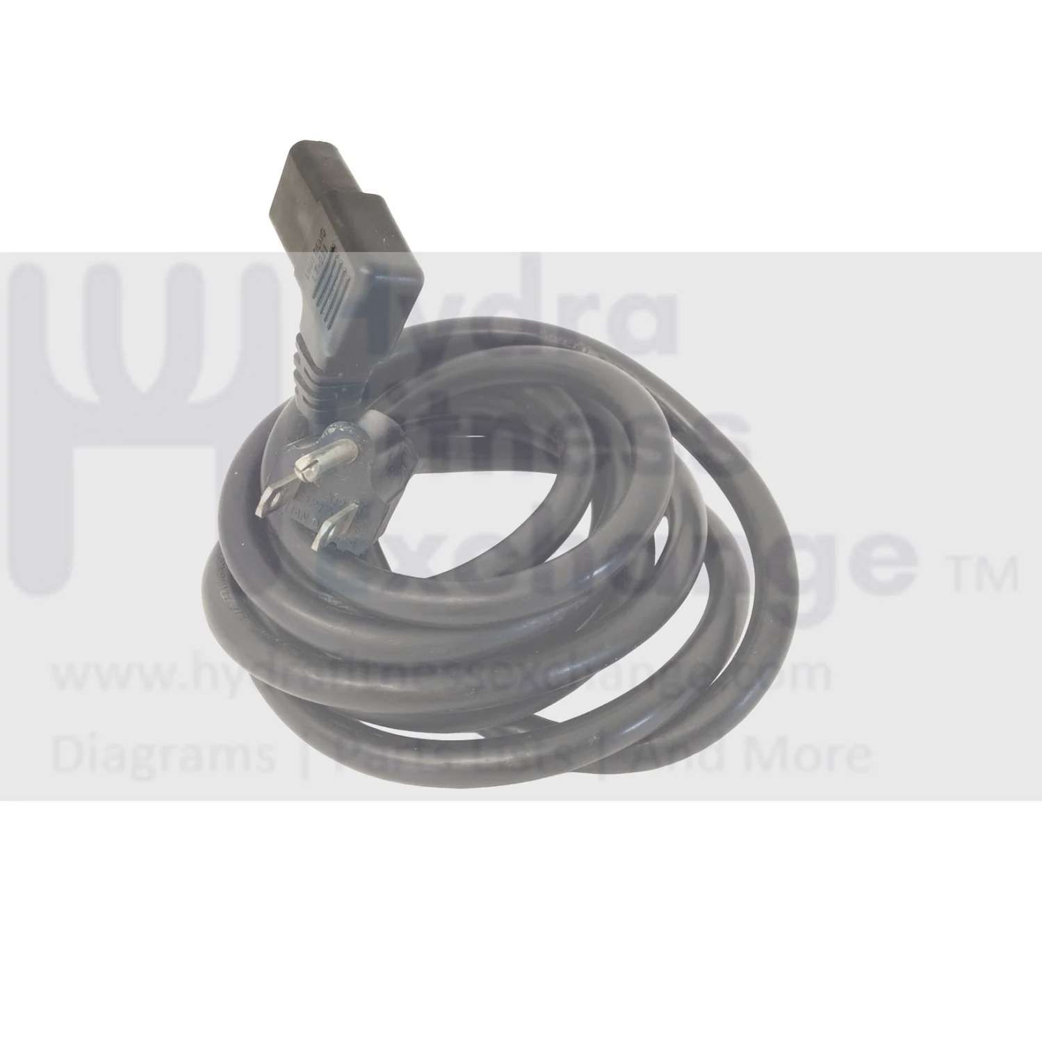 Red Zone T55i Treadmill Power Cord Right Angle Cable - Image 2