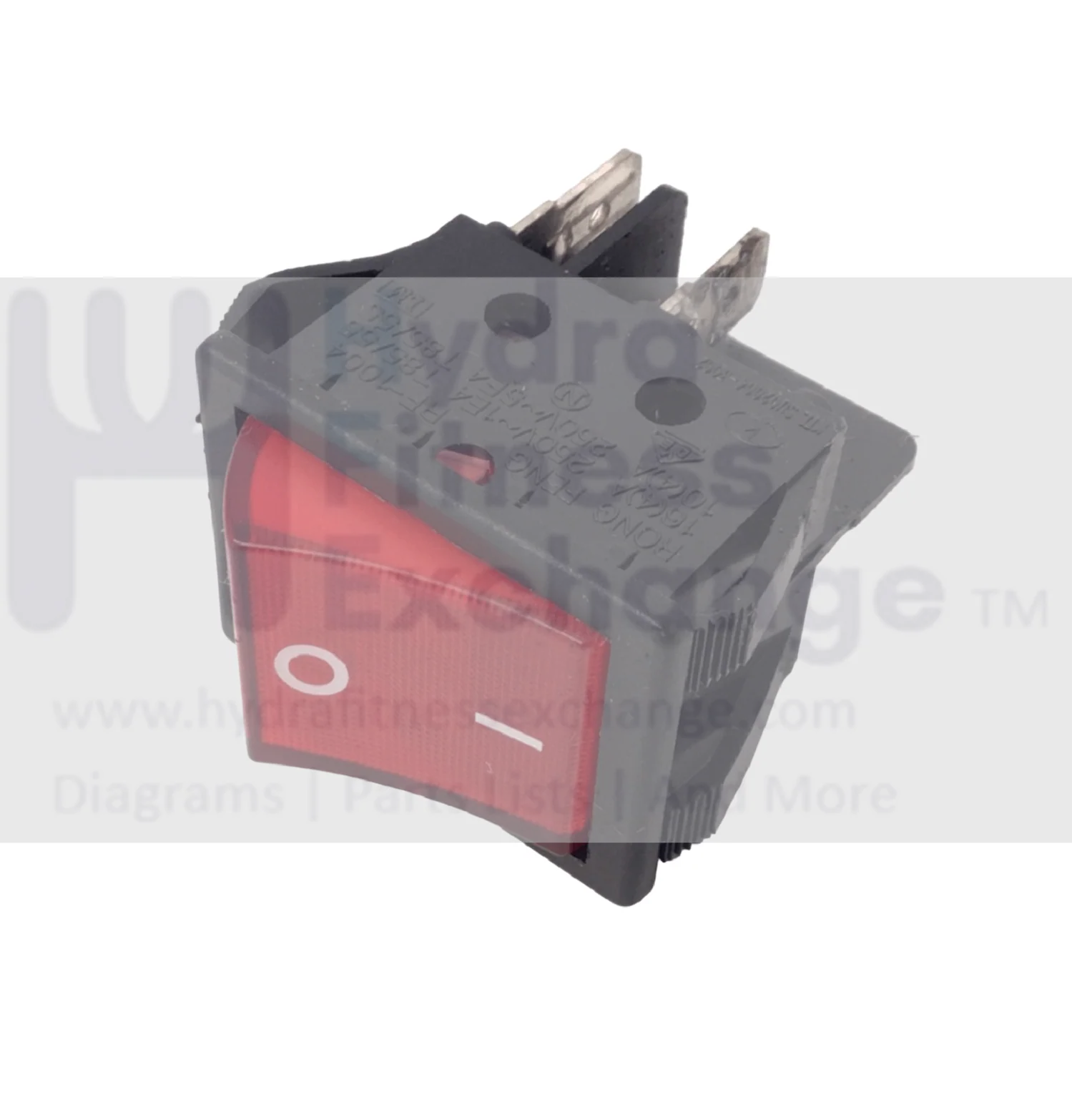 Red Zone T55i Treadmill Power Entry On/Off Switch