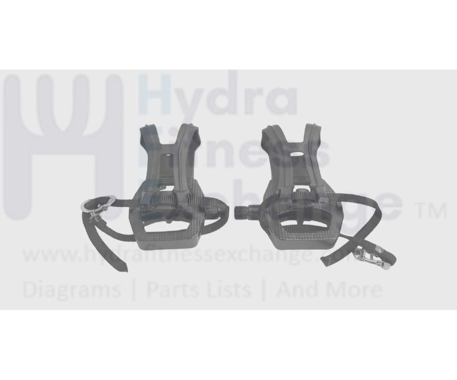 Reebok Precor Schwin Stationary Bike Left & Right Foot Pedal Pair W/O Spindle - Image 2