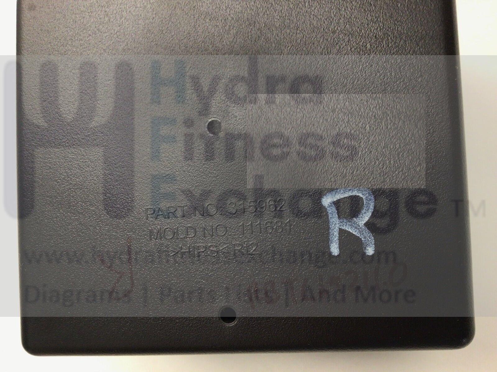 Reebok Proform NordicTrack HealthRider Treadmill Right Cup Holder Tray 315962 - Image 2