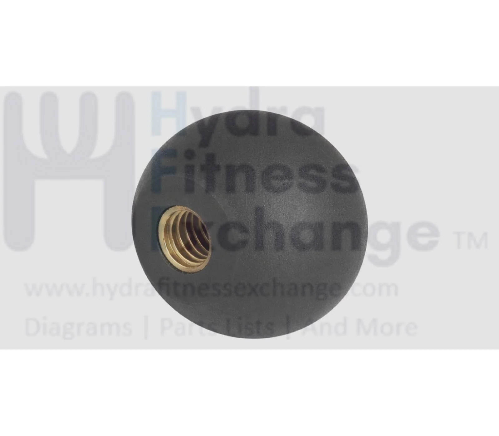 Round Black Pull Knob Replacement for Bike Gym Pop Pin | Commercial & Home Gym - Image 2