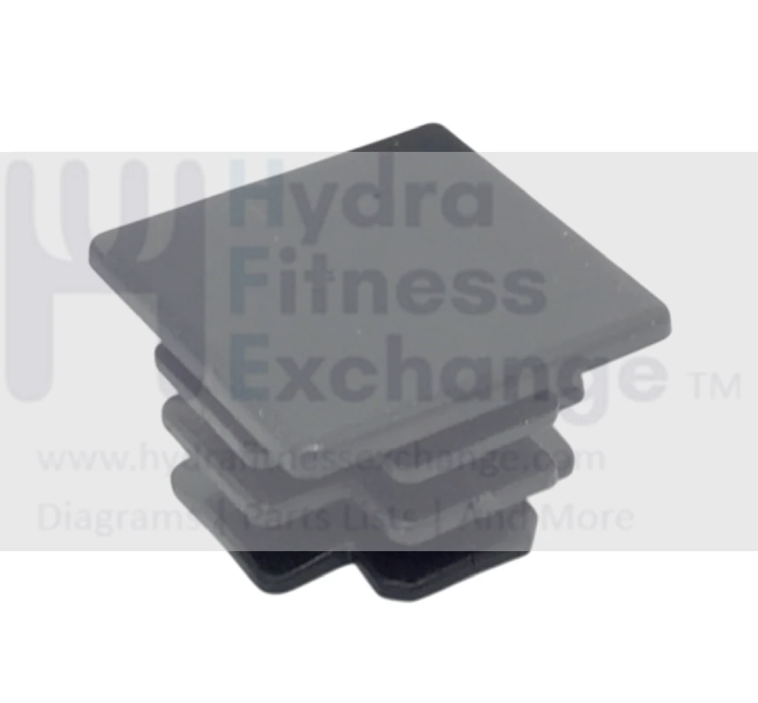 Schwinn 250-100240 Stationary Bike Internal Square Endcap 835401