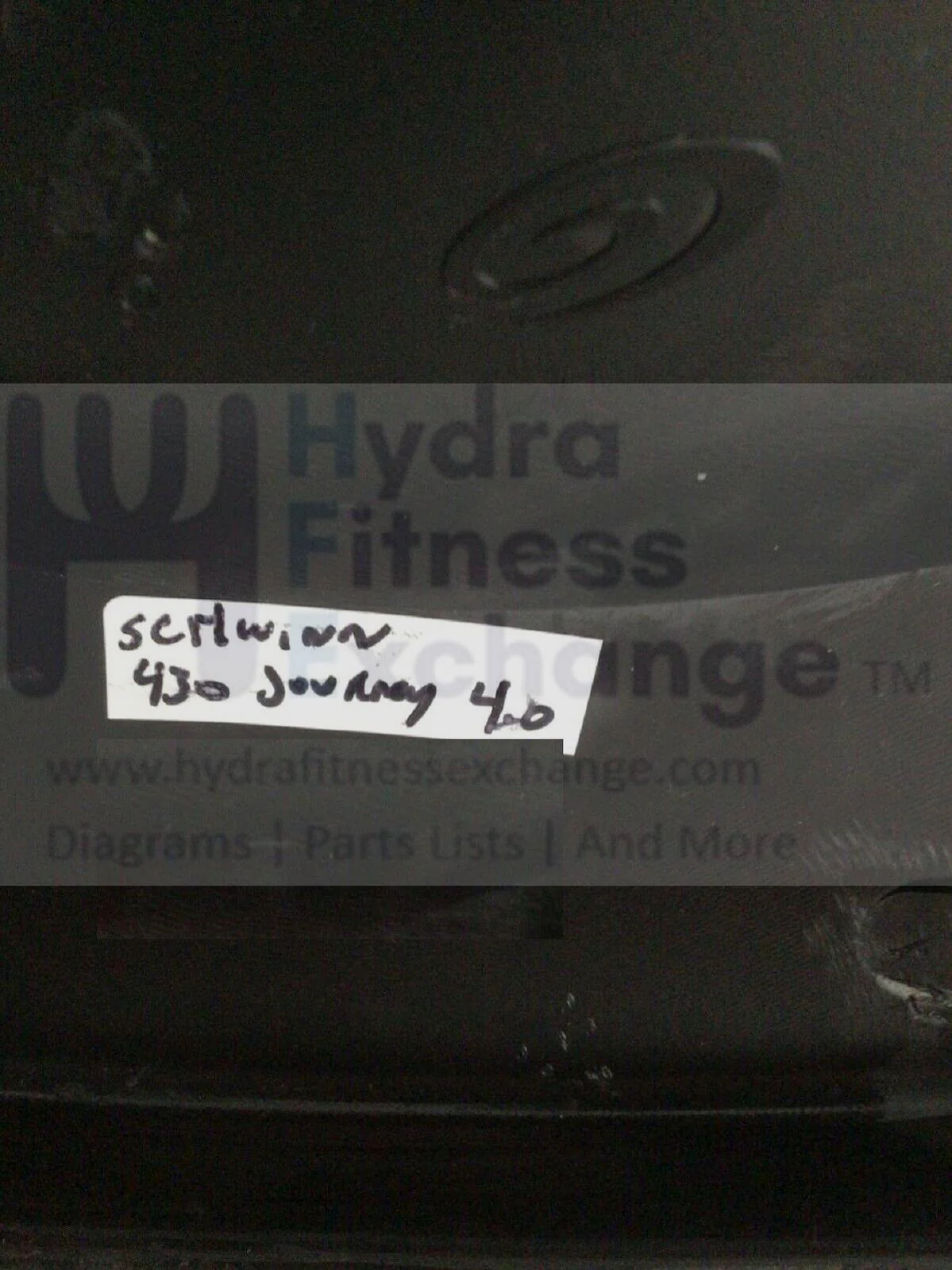 Schwinn 430 430i Journey 4.0 Elliptical Main Top Shroud Hood Cover 8001130 - Image 3