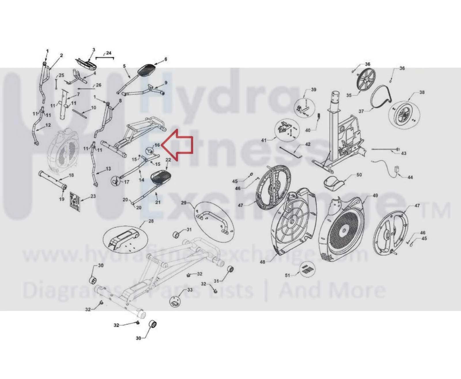 Schwinn 450 - 100217 Elliptical Ramp Roller Wheel 004-7176 - Image 2