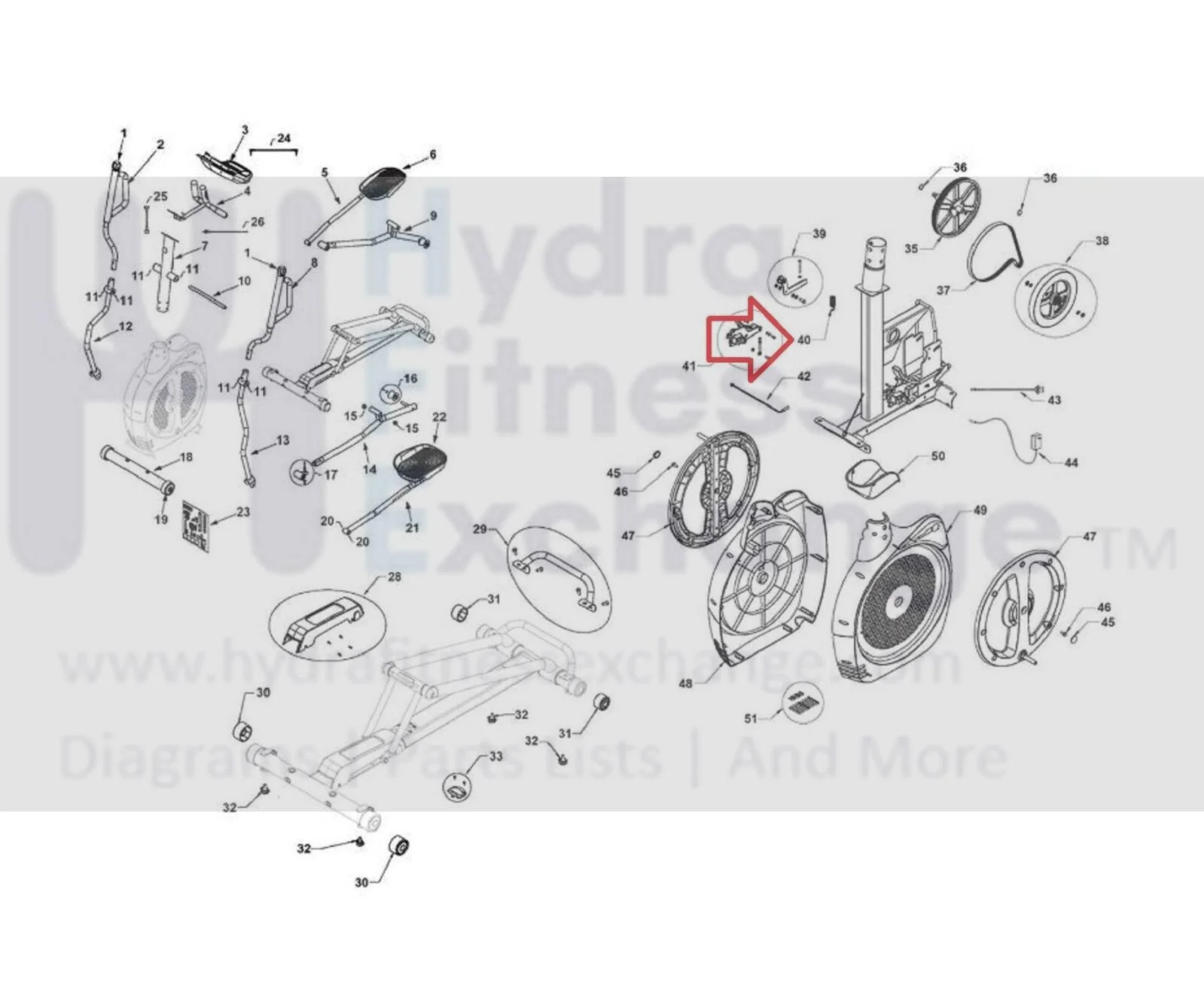 Schwinn 450 - 100217 Elliptical Spring 004-7413 - Image 2