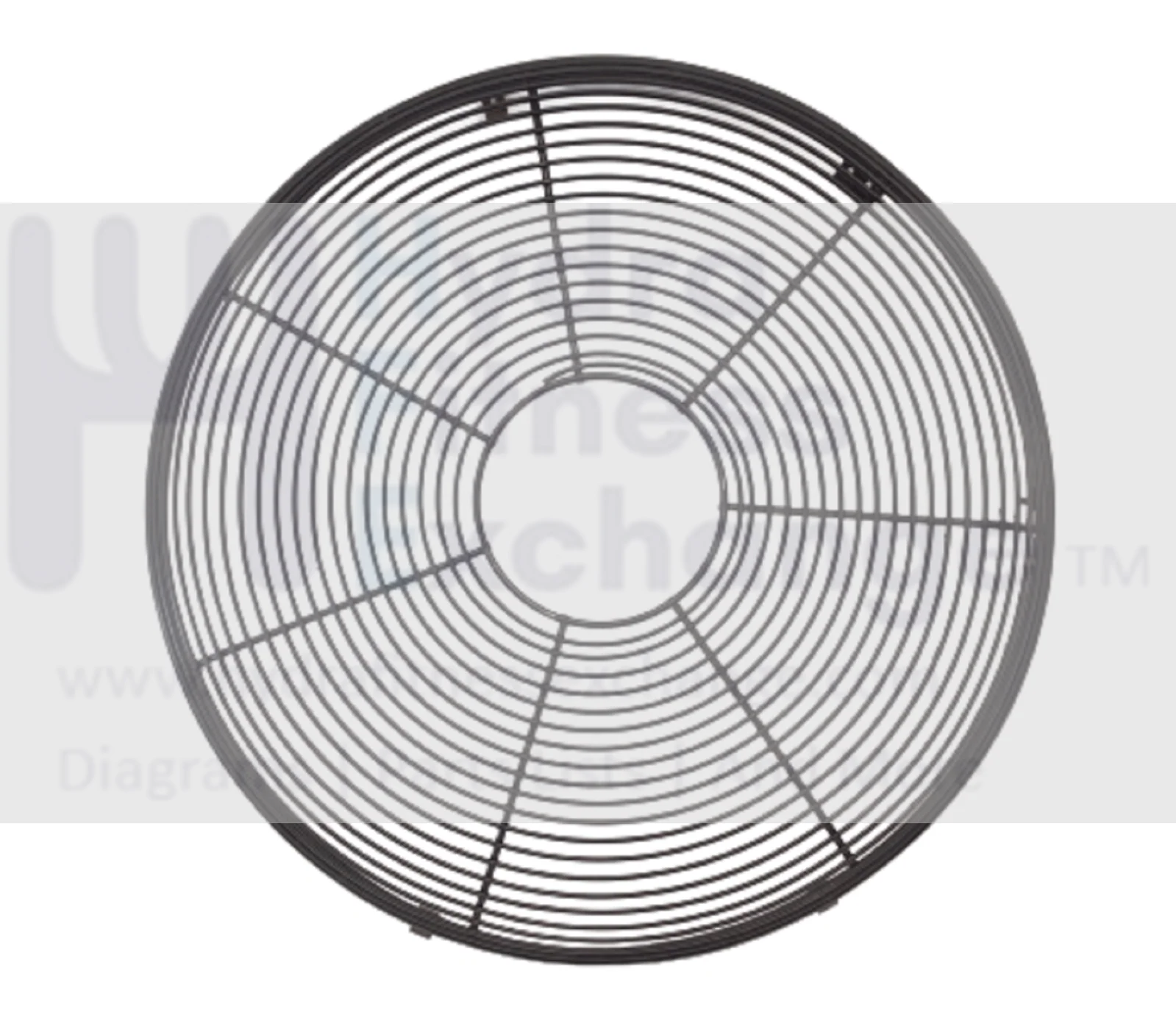Schwinn Airdyne Evolution Pro/Comp Upright Bike Right Fan Cage 95521