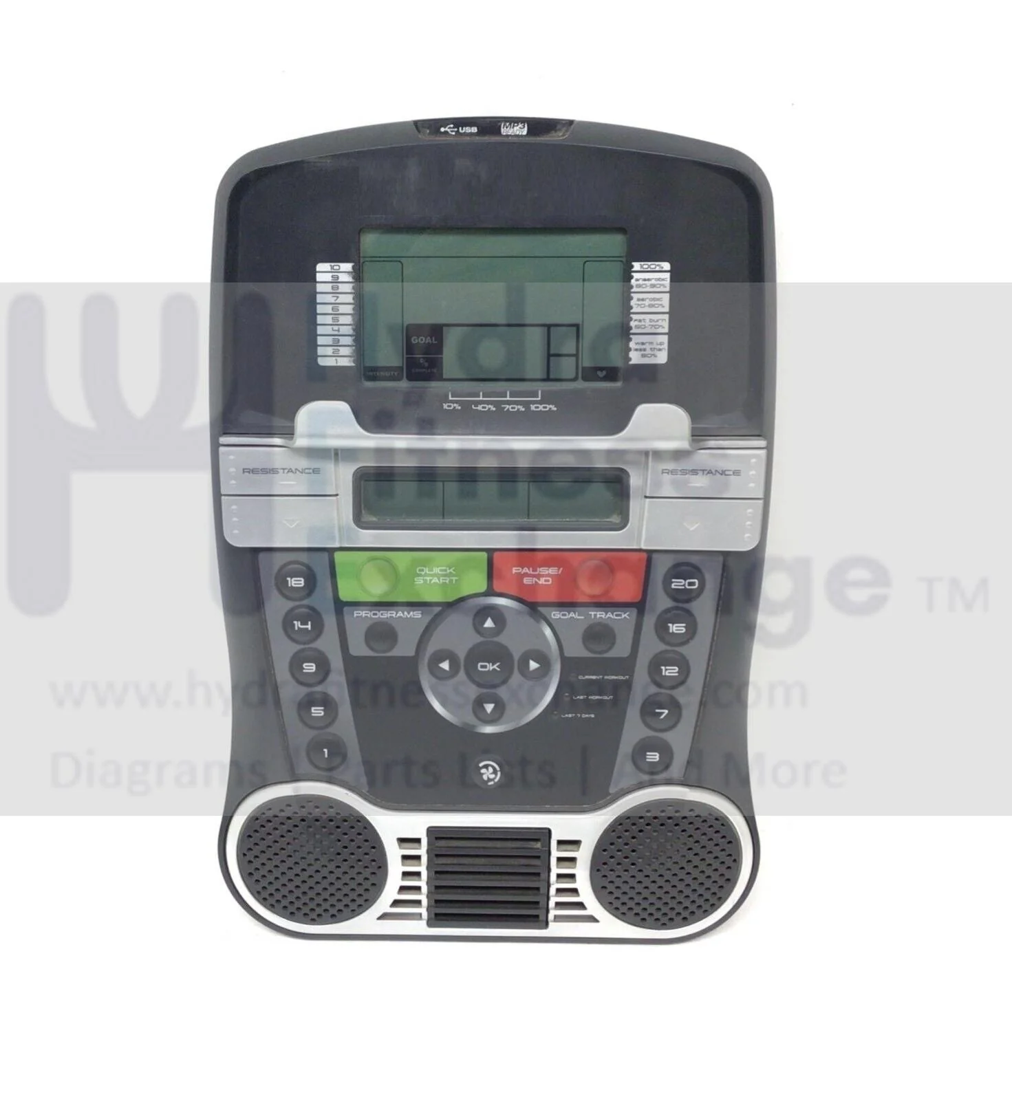 Schwinn Elliptical Display Console Assembly 8003813