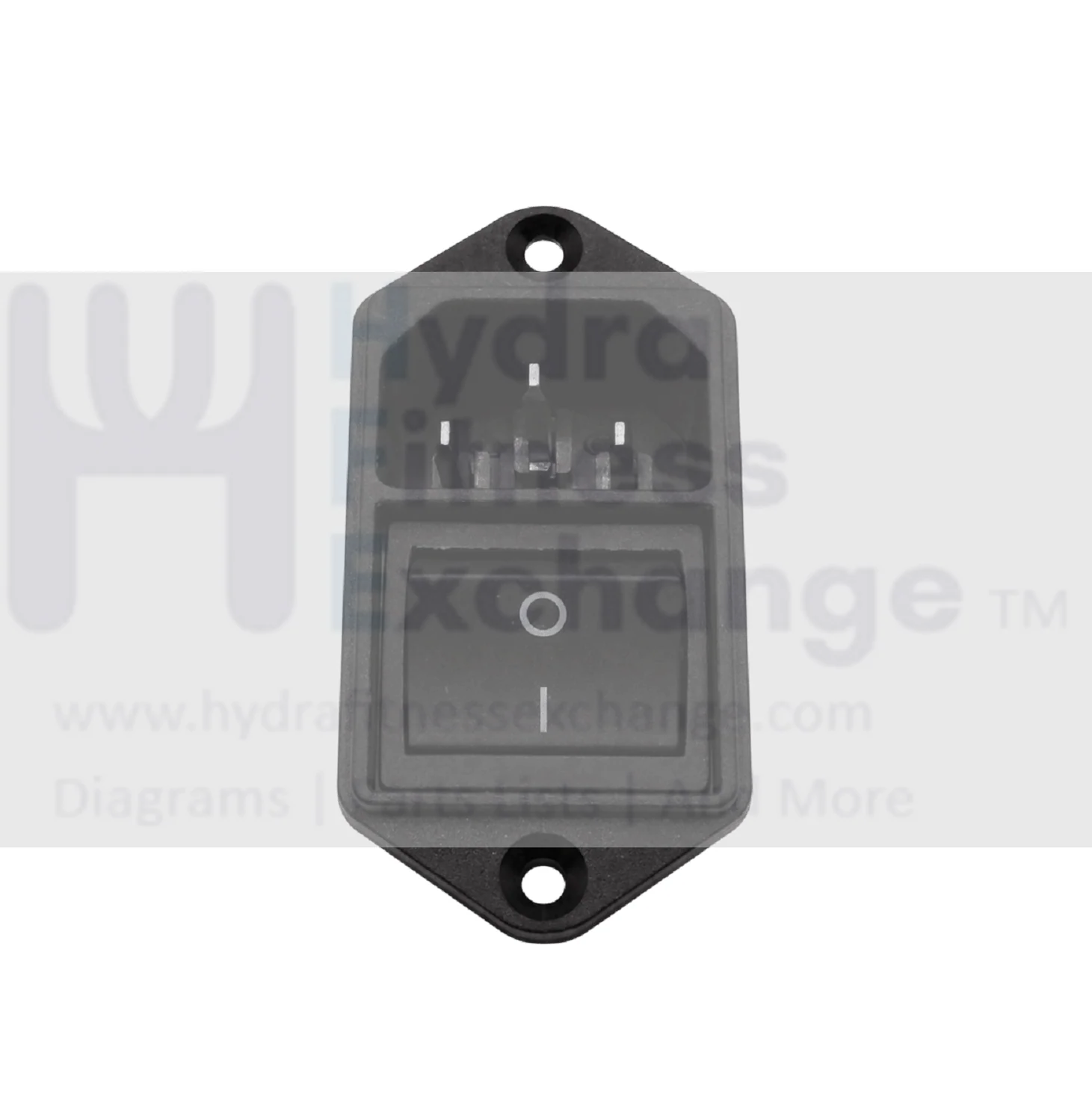 Schwinn Elliptical ON/OFF Switch & Power Inlet 1000513619 - Image 2