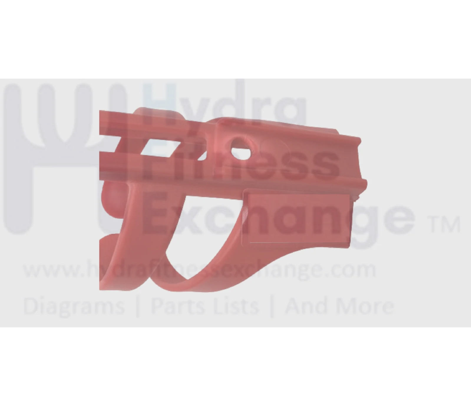Schwinn Fitness 411 510E A10 A20 A40 Elliptical Red Water Bottle Holder 1000511262 800-2288 - Image 2
