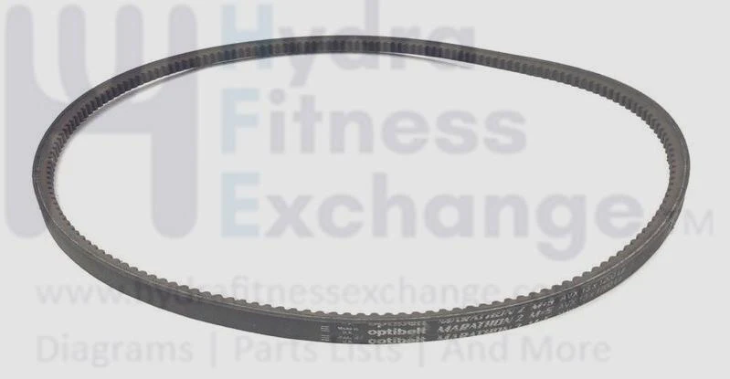 Schwinn Fitness Windjammer Rower Cogged Drive Belt 47" 93801 - Image 2