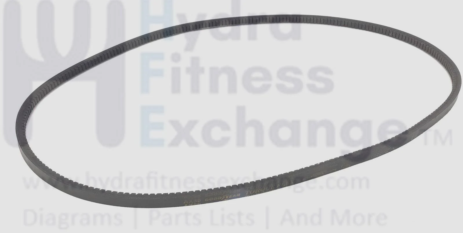 Used Schwinn Fitness Windjammer Rower Cogged Drive Belt 60" MFR-AX58 93012