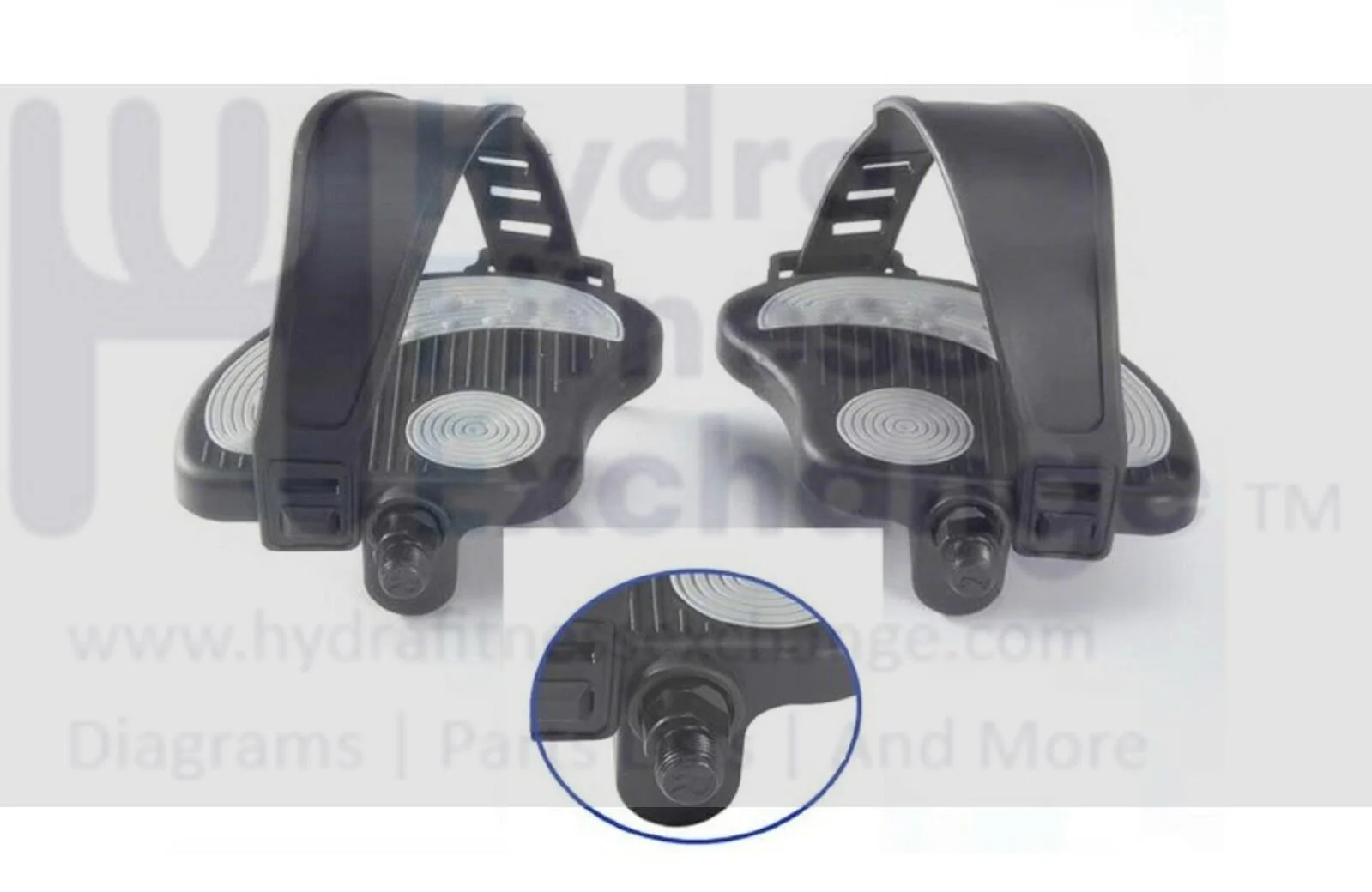 Schwinn Recumbent Bike Left and Right Foot Pedal with Strap 210P-HIPPWS