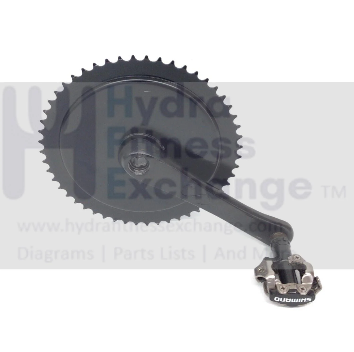 Schwinn Stationary Bike Crank Arm Sprocket with Pedal 95119 - Image 2
