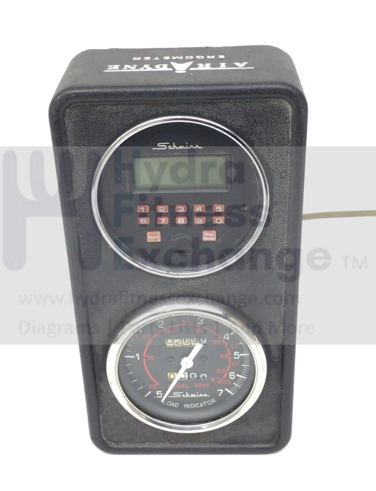 Schwinn Stationary Bike Ergometer Gauge Monitor Timer AD3 Load Indicator
