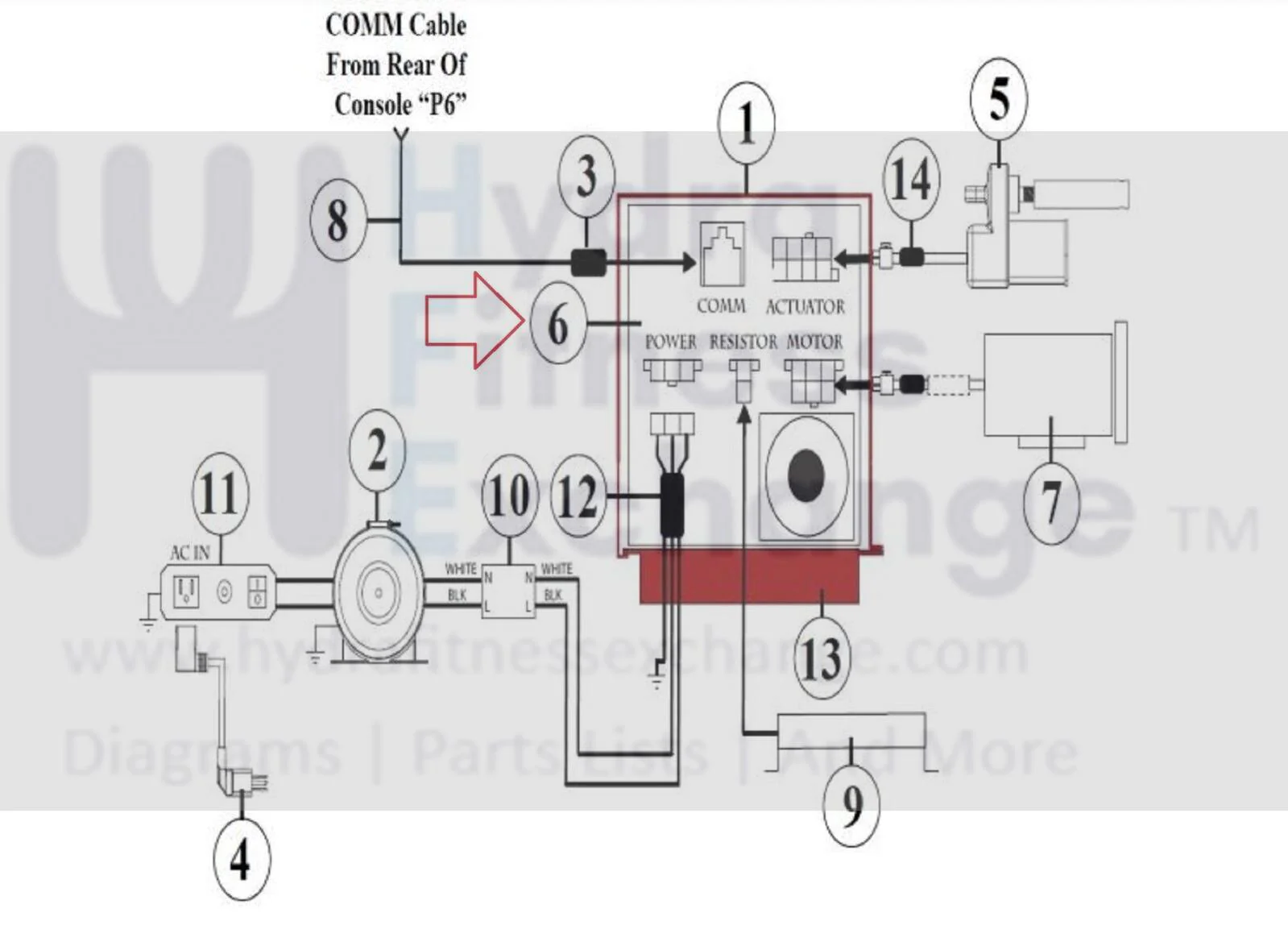 SciFit AC5000 Treadmill PCB Drive Controller Assembly MFR-TM5-015i-1P S7202 - Image 2