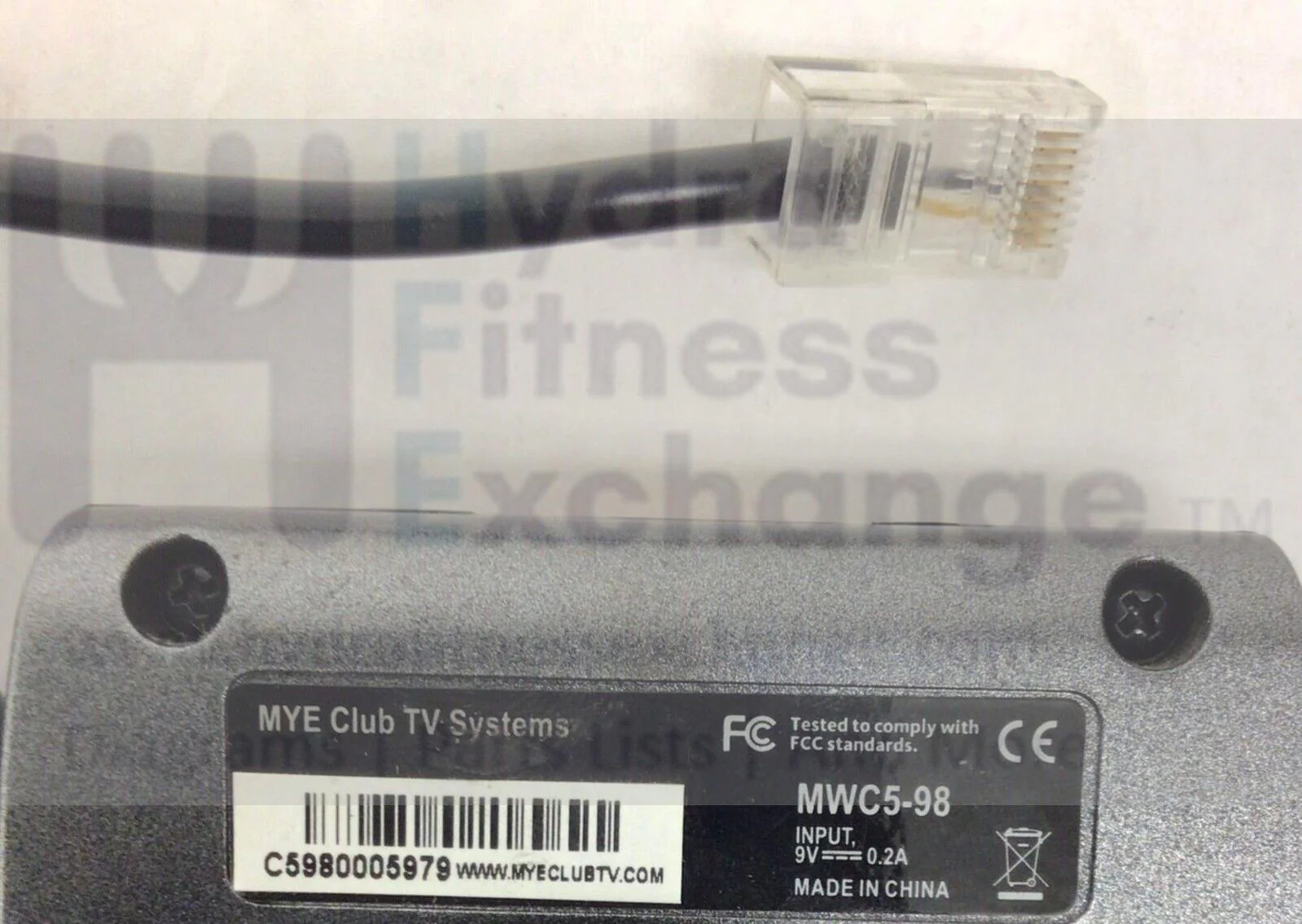 SciFit Recumbent Elliptical Mye PVS Wireless Controller Remote with FM MWC5-98 - Image 3
