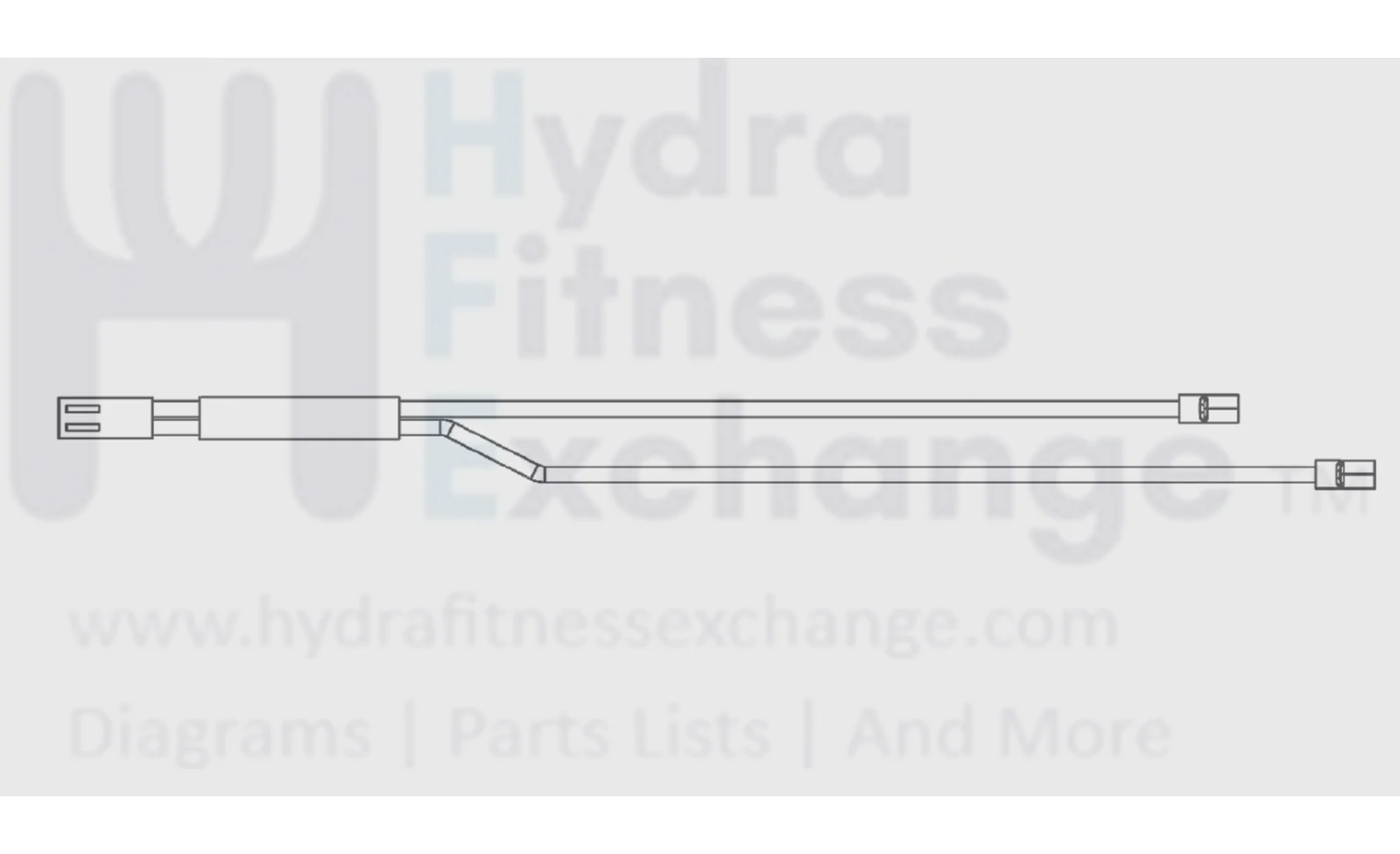 SciFit SXT7000E-INT SXT7000-INT TC1002 Elliptical Cable CHR HG 2177 51" P2775 - Image 2