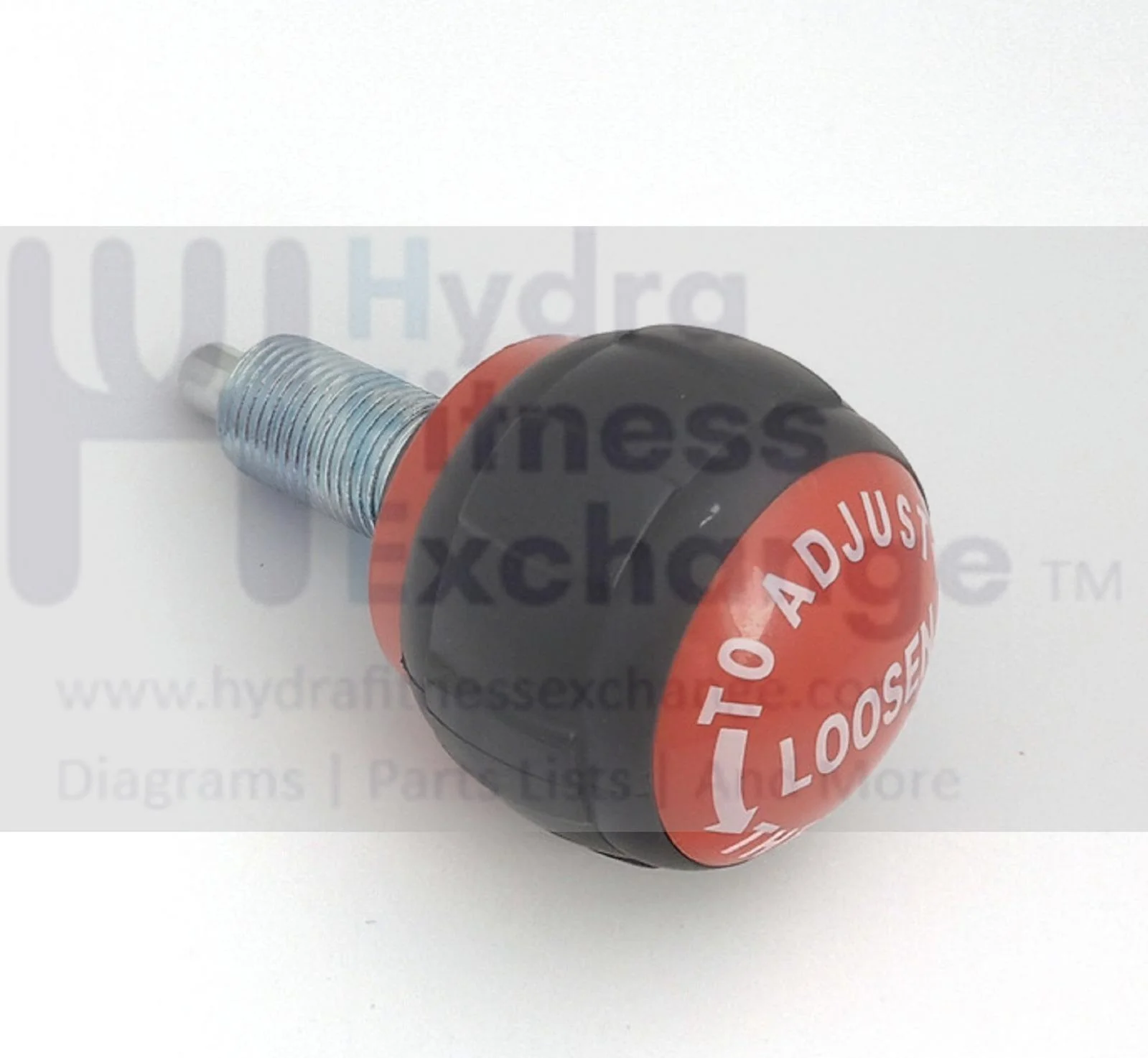 Seat Pop Pin Knob Size 1" Thread Pin M16 - Dia 5/16"-L 0.79" Red Stationary Bike - Image 2