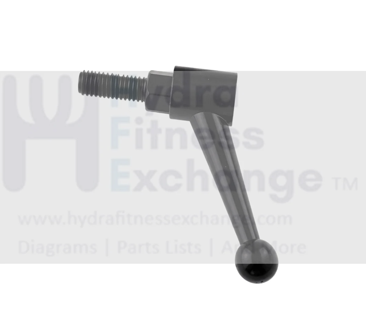 Seat Post Pin Size Of Black Knob 2-3-8" - Thread Of Pin M10 - Pin Length 1"