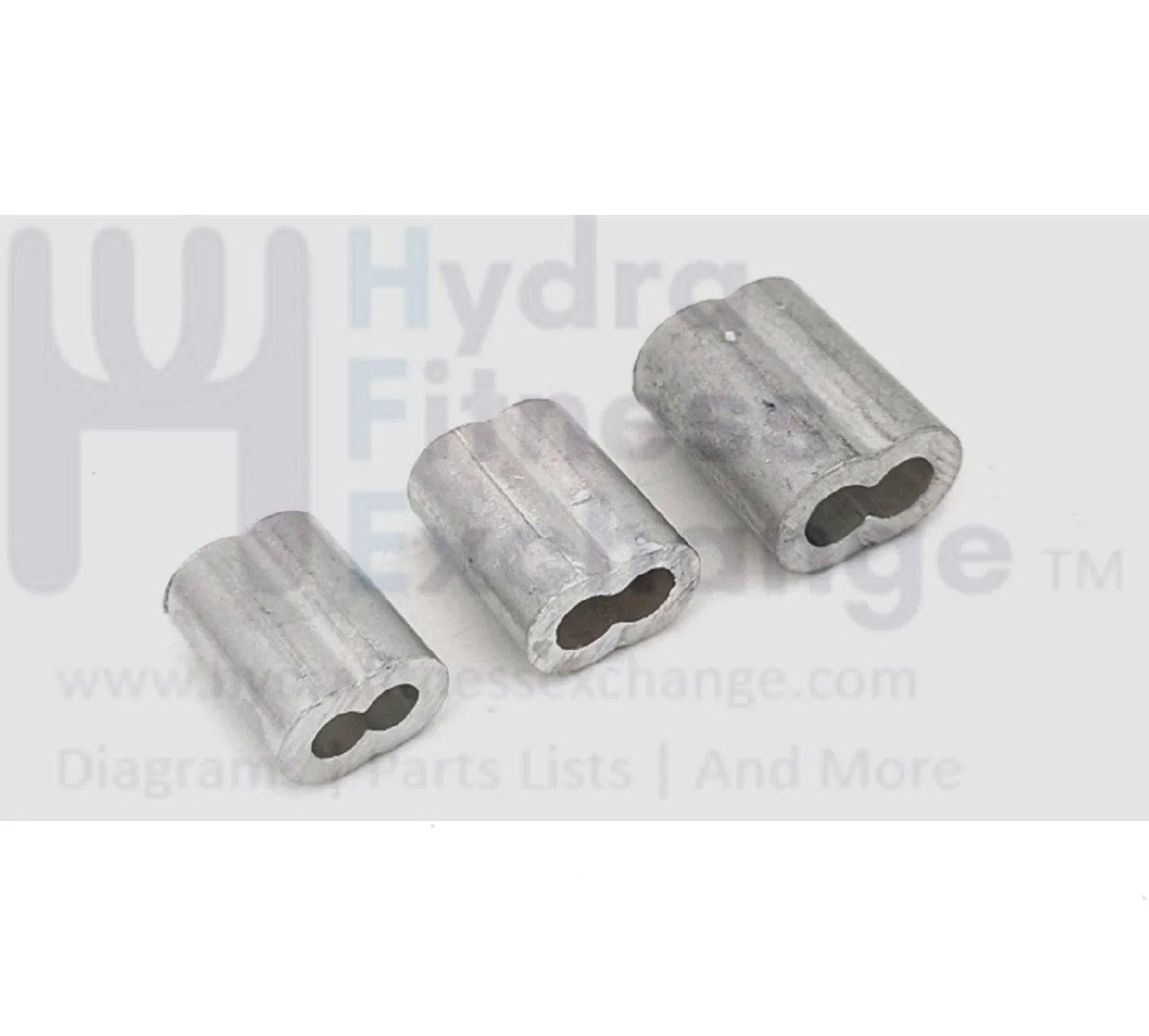 Sleeve Oval Crimp for 4mm Cable Size 15.7 x 3.9 Strength System - Image 2
