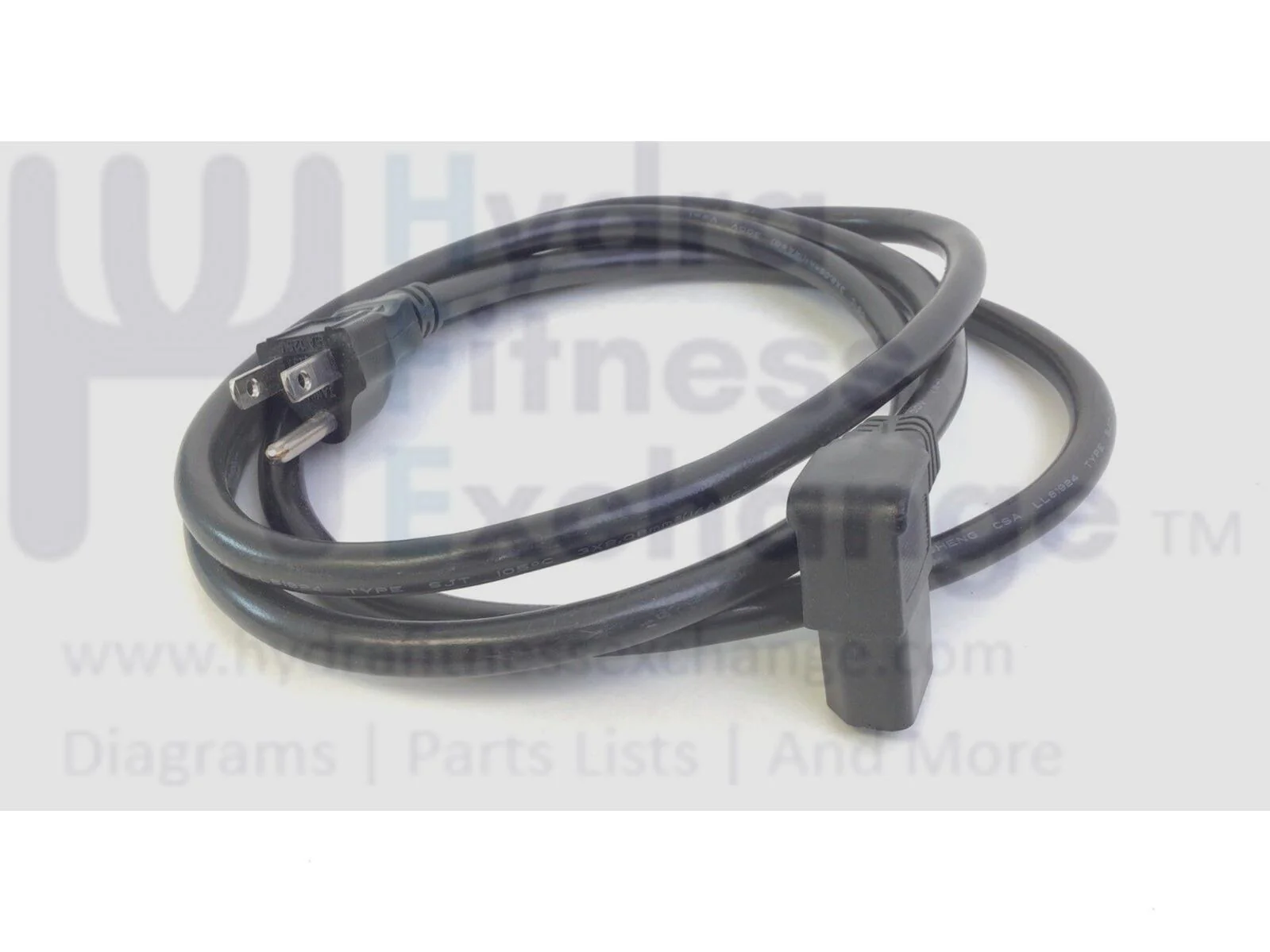 Smooth Fitness 6.75 Treadmill Right Angle Power Cord 120V 675i-155