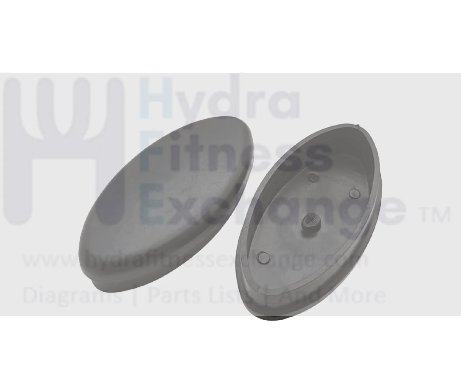 Soft Oval Plastic End Cap Plug For Strength Cable Gym & Cardio End Caps & Plugs