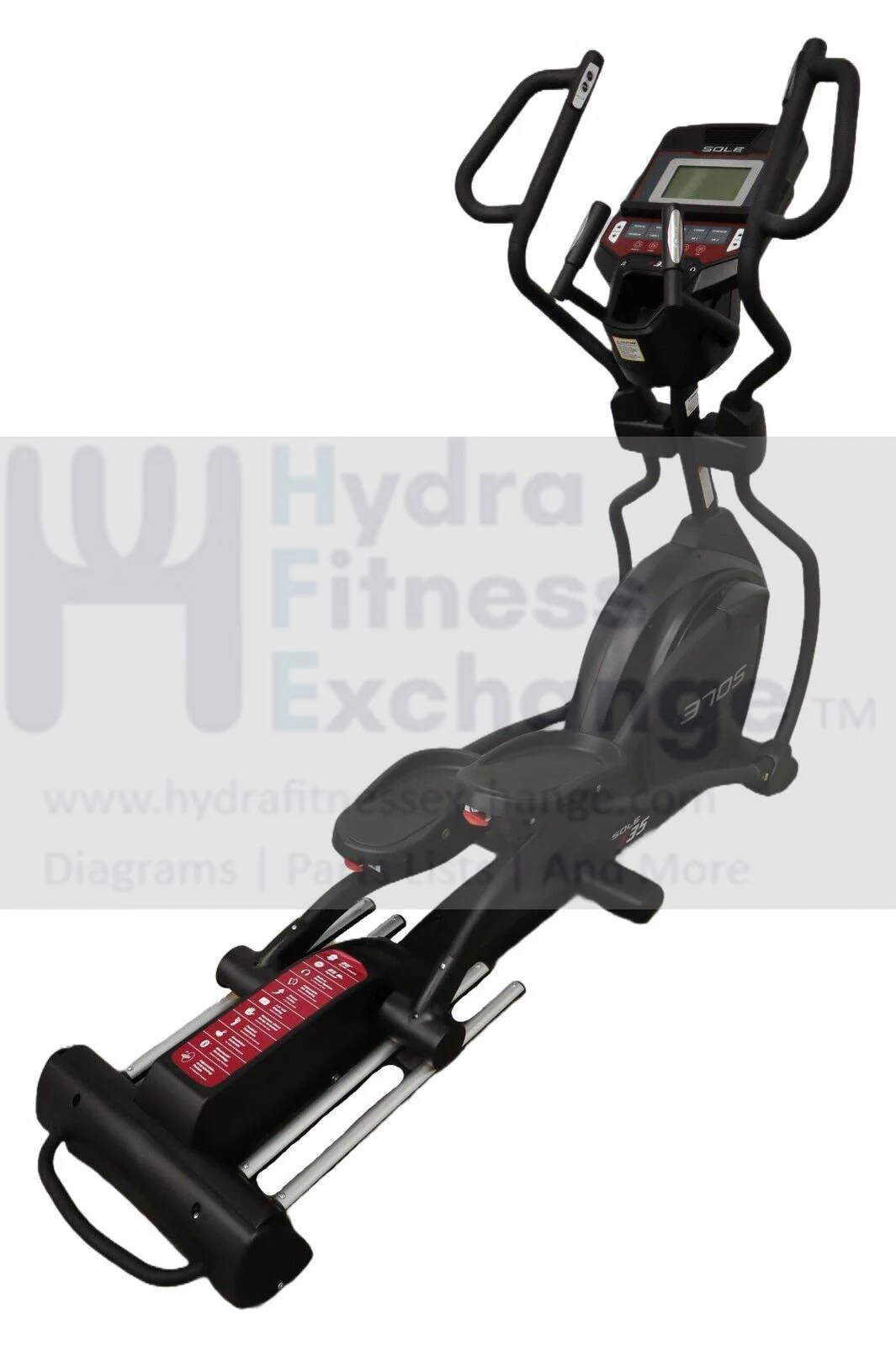 Sole E35 2018.2Q 535016 Adjustable Inline Elliptical