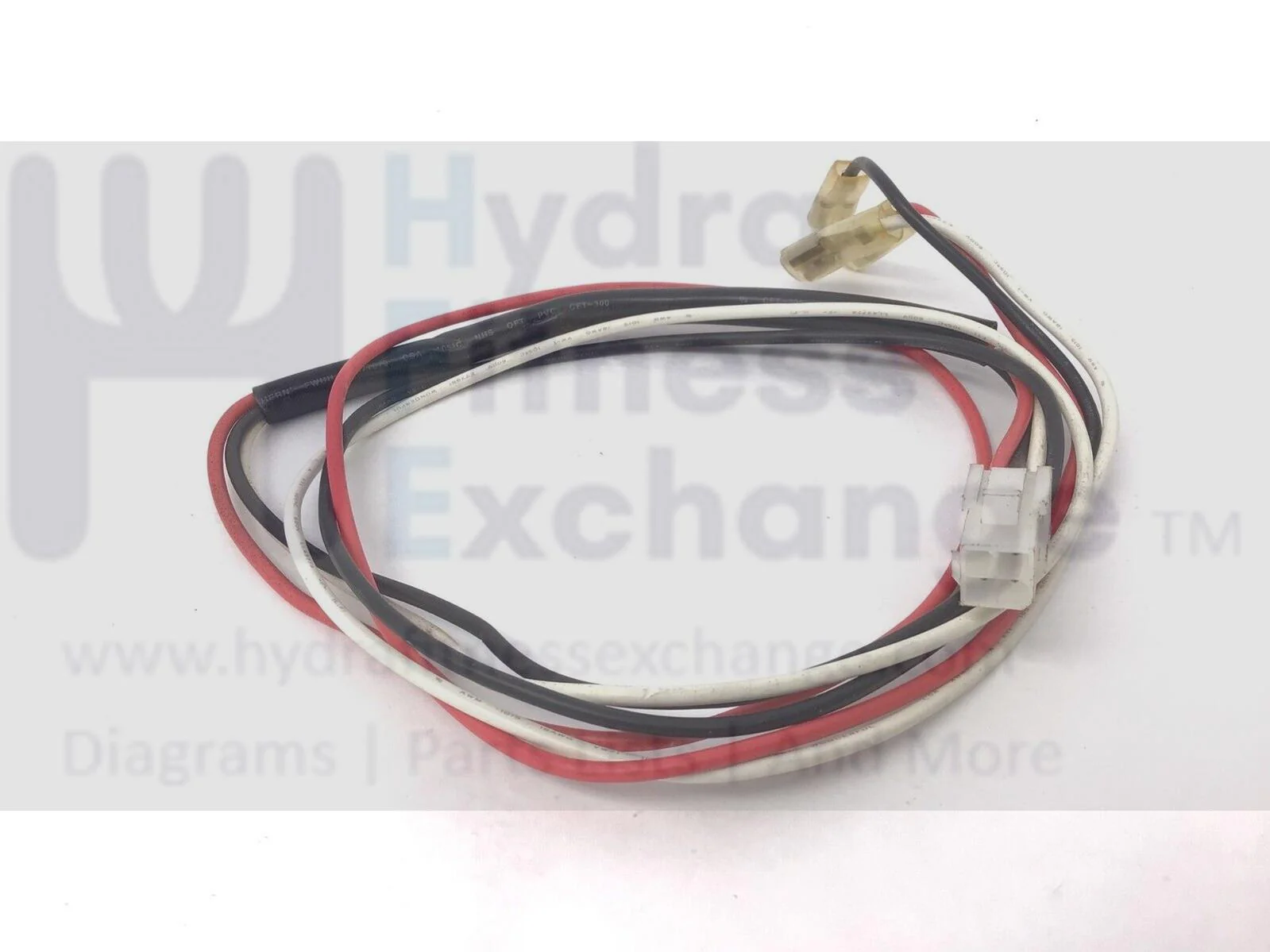 Sole Elliptical Red White Black Cable Wire Harness with Quick Connect 001049