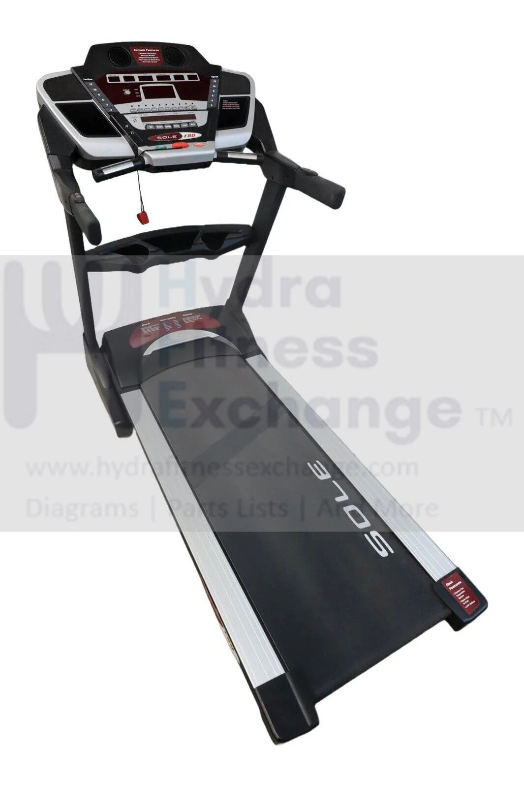 Sole F80 SZ210 580888 Folding Treadmill