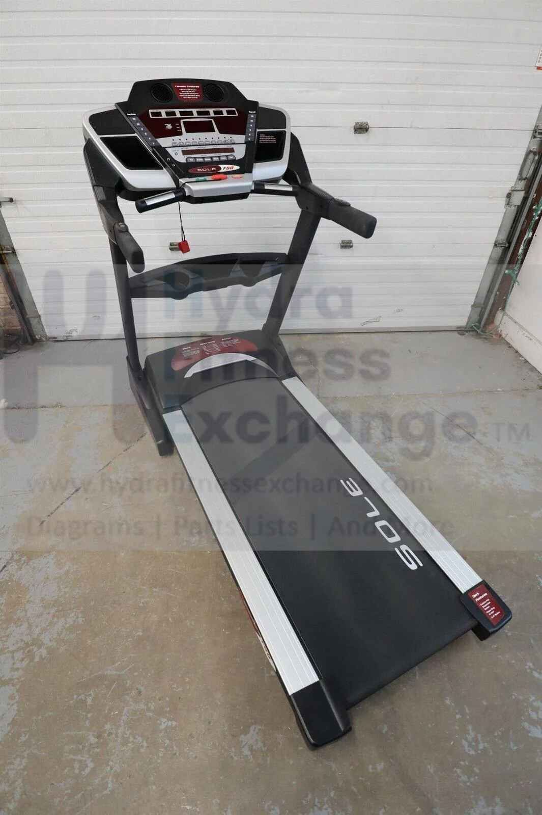 Sole F80 SZ210 580888 Folding Treadmill - Image 2