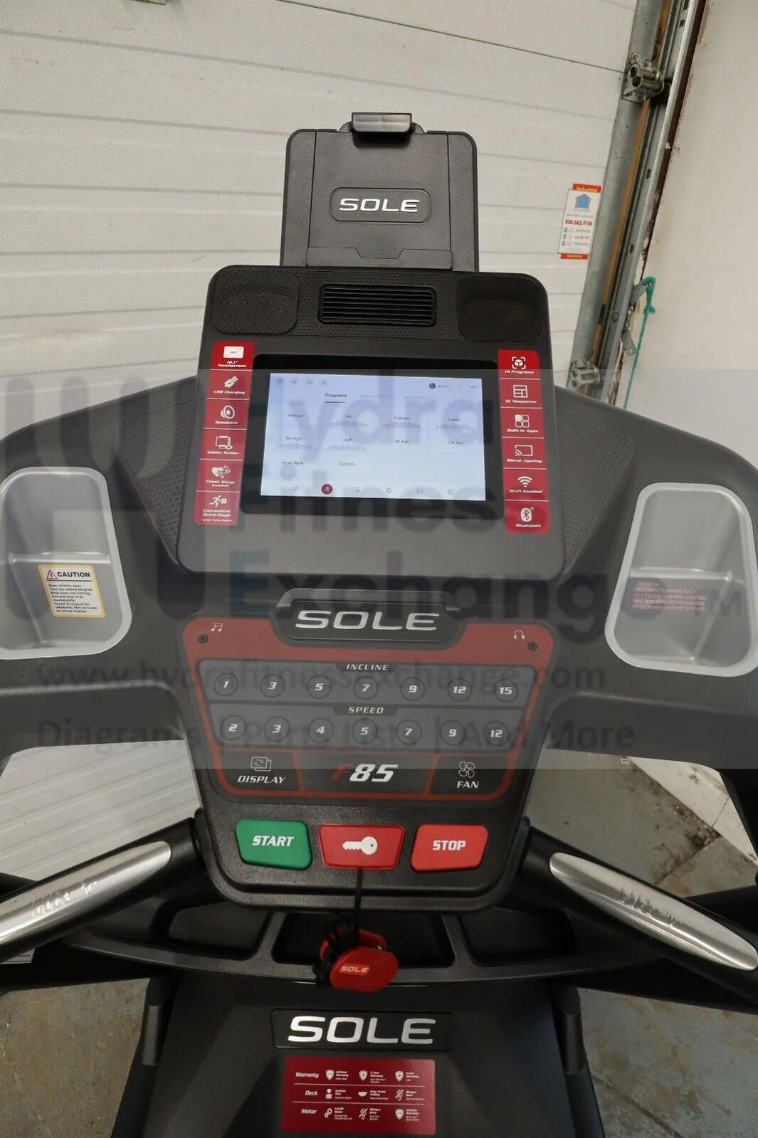 Sole F85 585820 Folding Treadmill - Image 3