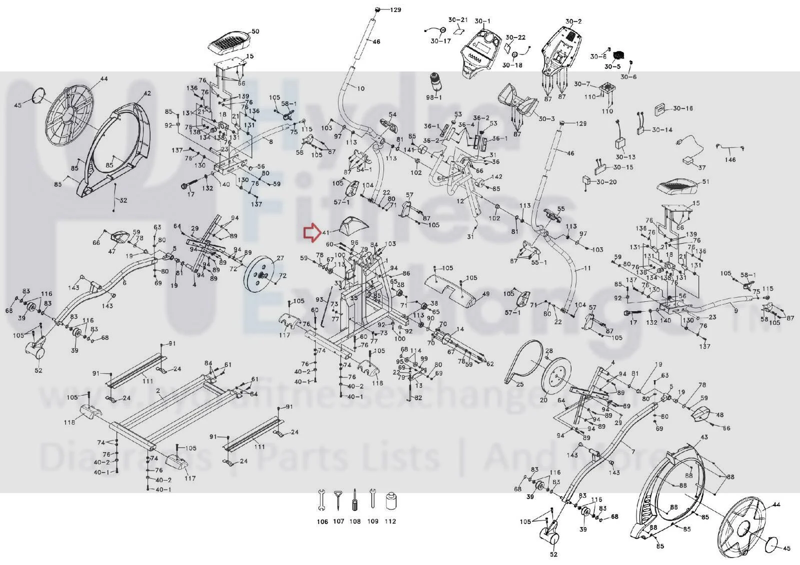Sole VE35 WE25 WE35 WE55 WE95 VE25 Elliptical Console Mast Boot Cover 000819 - Image 2