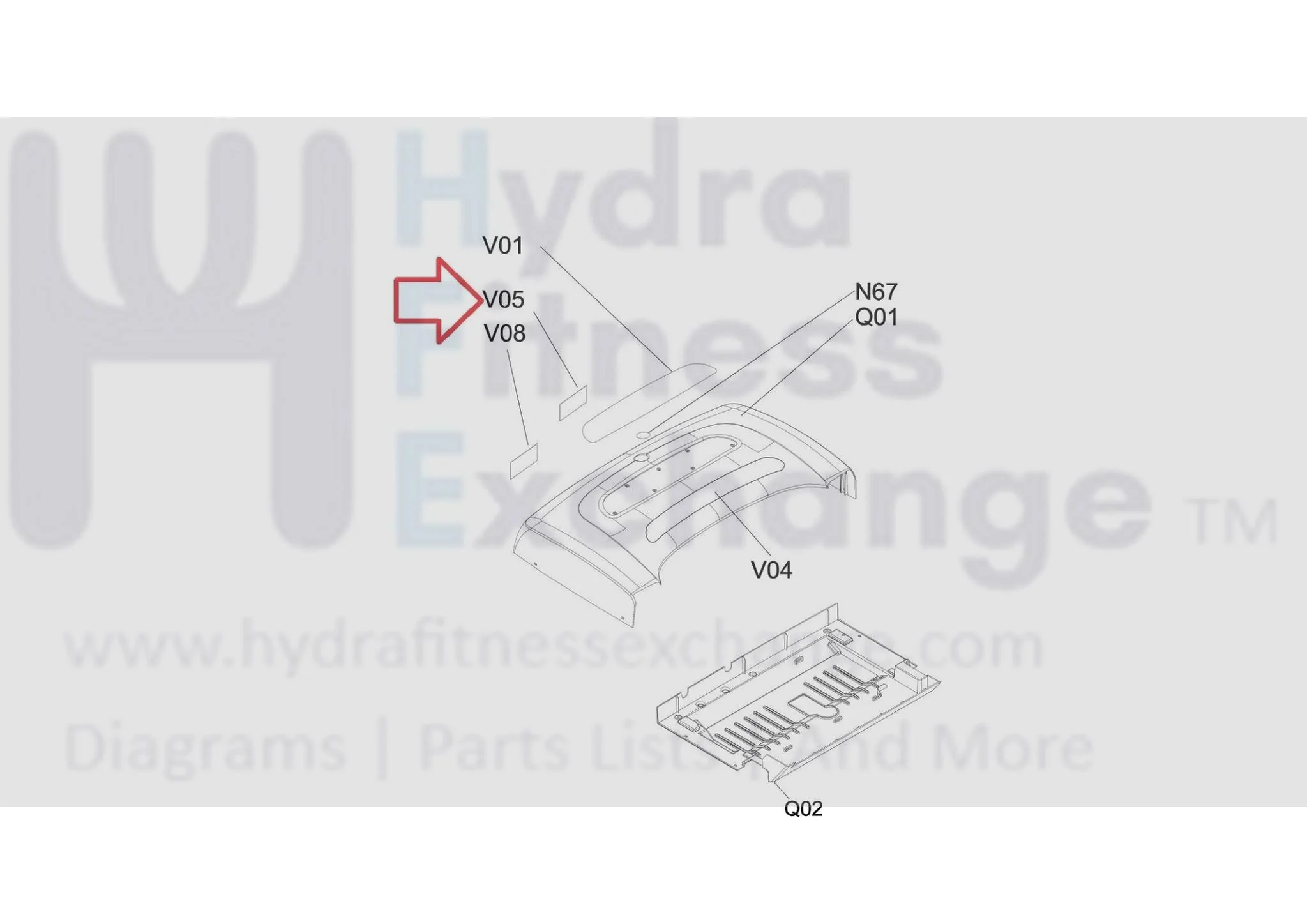 Horizon Fitness TM734 TM486 Treadmill Special Label 1000419572 - Image 4