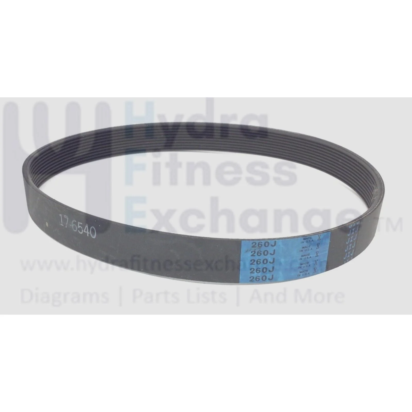 Spirit Fitness 774P SmartSpace Treadmill Pulley Drive Belt 26" Ribs 10 - Image 2