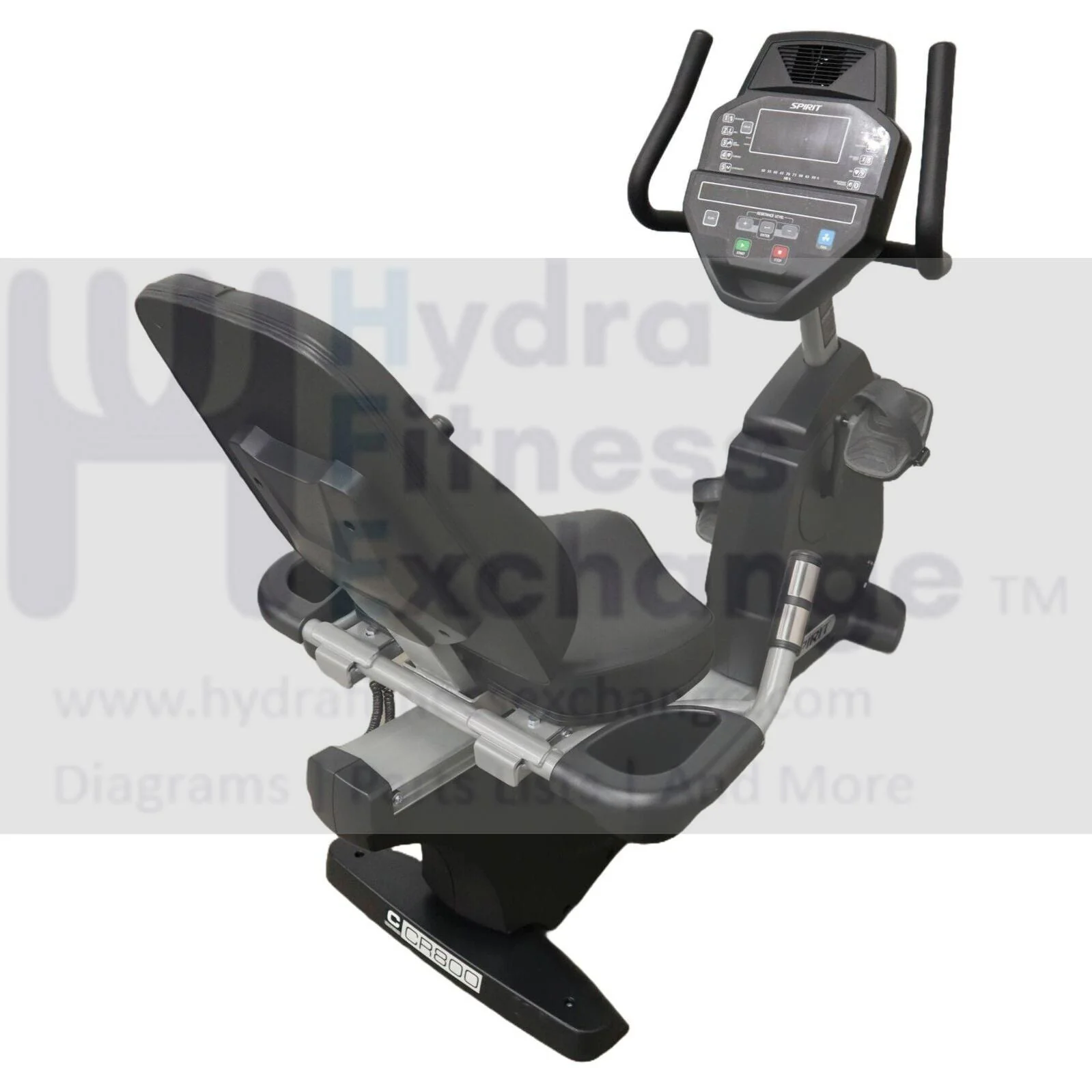 Spirit Fitness CR800 800145 Recumbent Stationary Bike