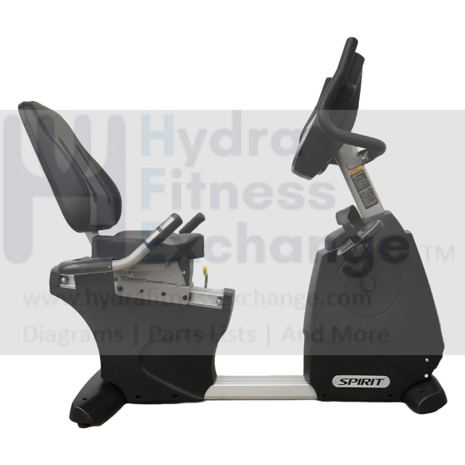 Spirit Fitness CR800 800145 Recumbent Stationary Bike - Image 2