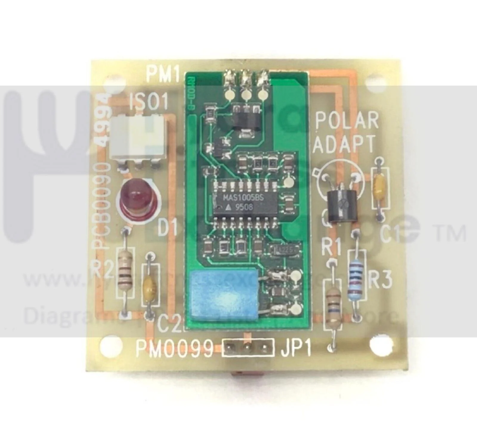 Spirit Fitness Sr 225 Treadmill Heart Rate Receiver Chip 081127