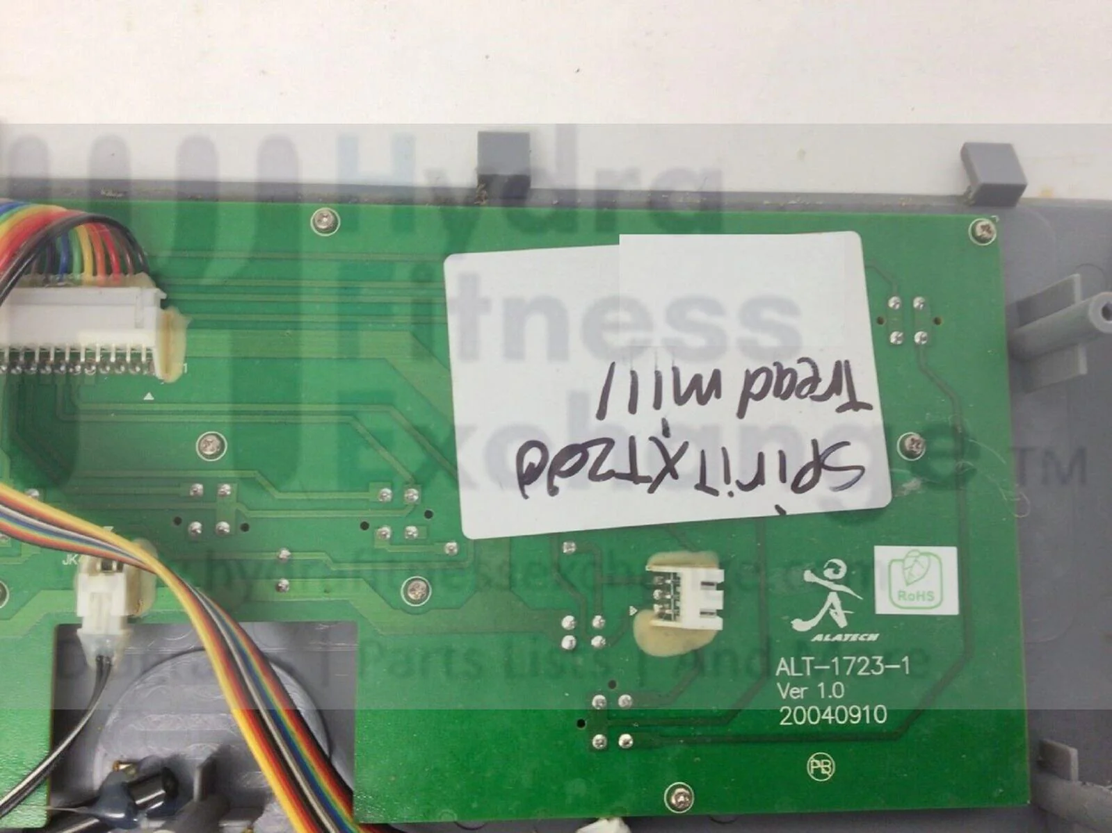 Spirit Fitness Treadmill Lower Console Assembly W/Circuit Board Start Stop 00569 - Image 2