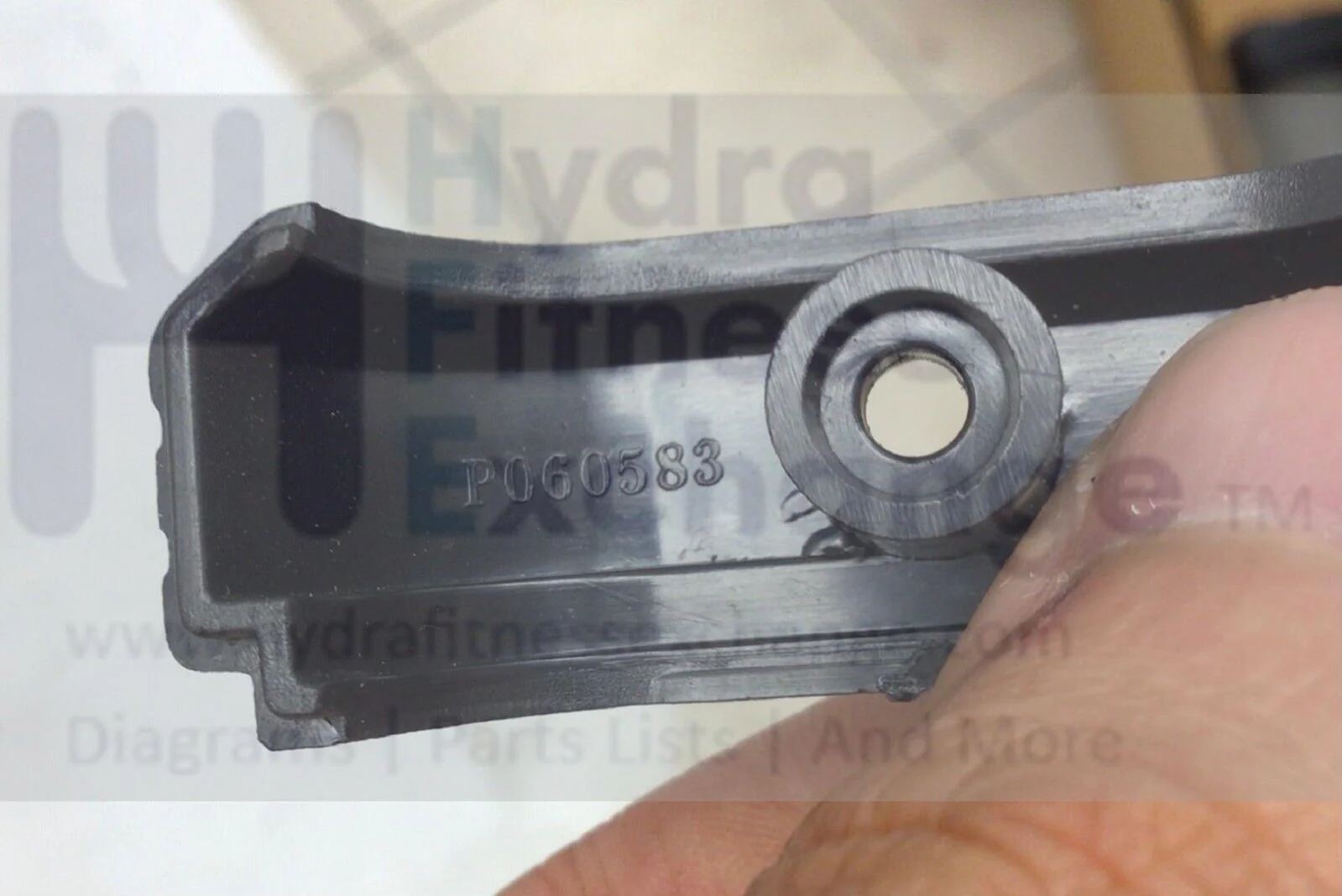 Spirit Fitness Xt285 Treadmill Handpulse End Cap Bottom Cover P060583 - Image 2